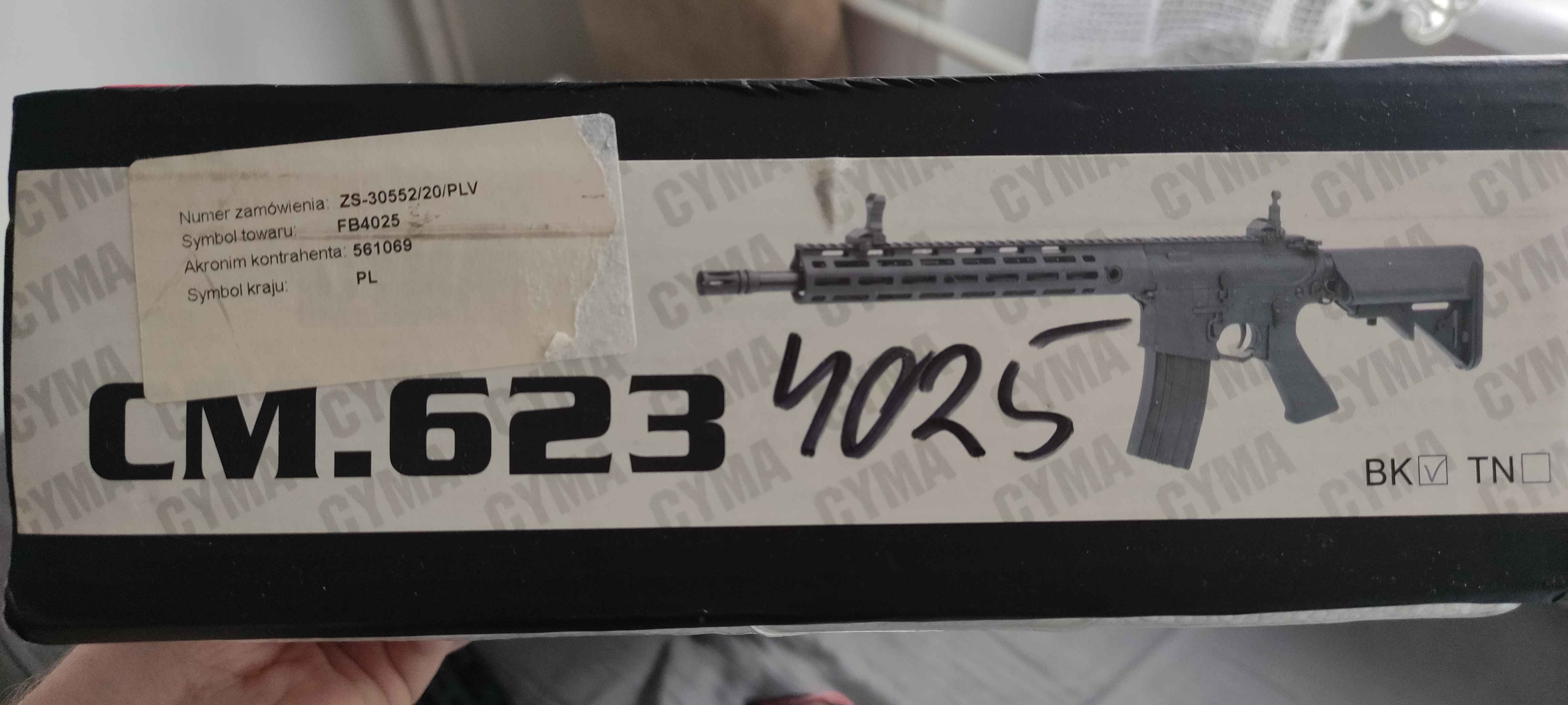 CYMA CM.623 + PERUN HYBRID + modyfikacje | Gotowa do gry | Szybkostrzelna | Okazja