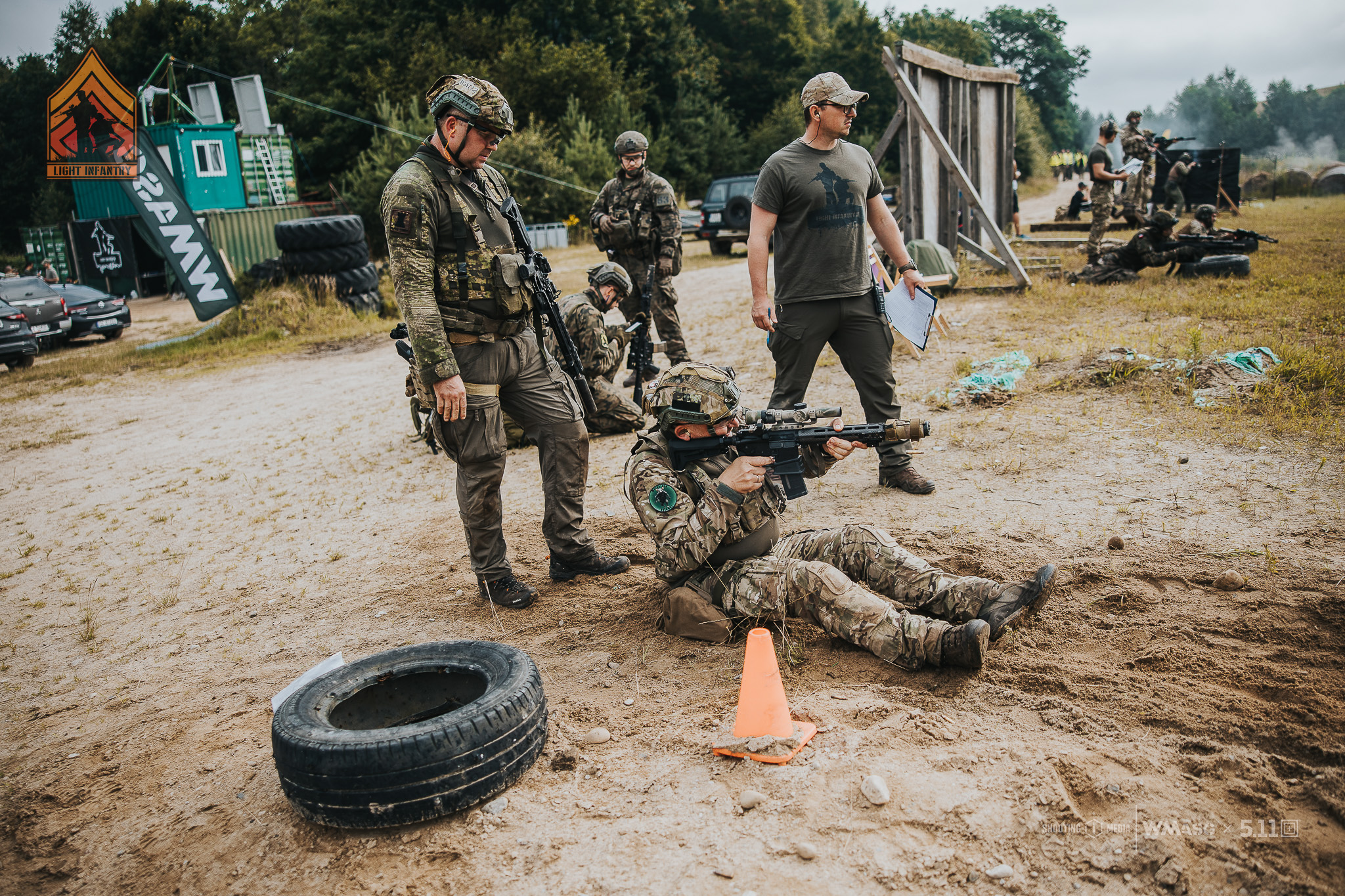 Fotorelacja z zawodów taktyczno-strzeleckich Lekka Piechota, kat. Lekka i MILSIM (18-20.07.2025)