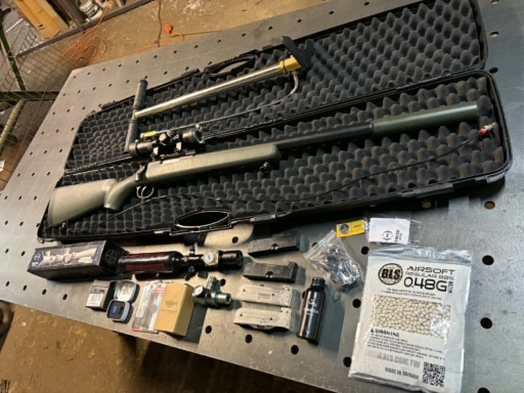 Replika ASG VSR-10 Tokyo Marui HPA Mancraft