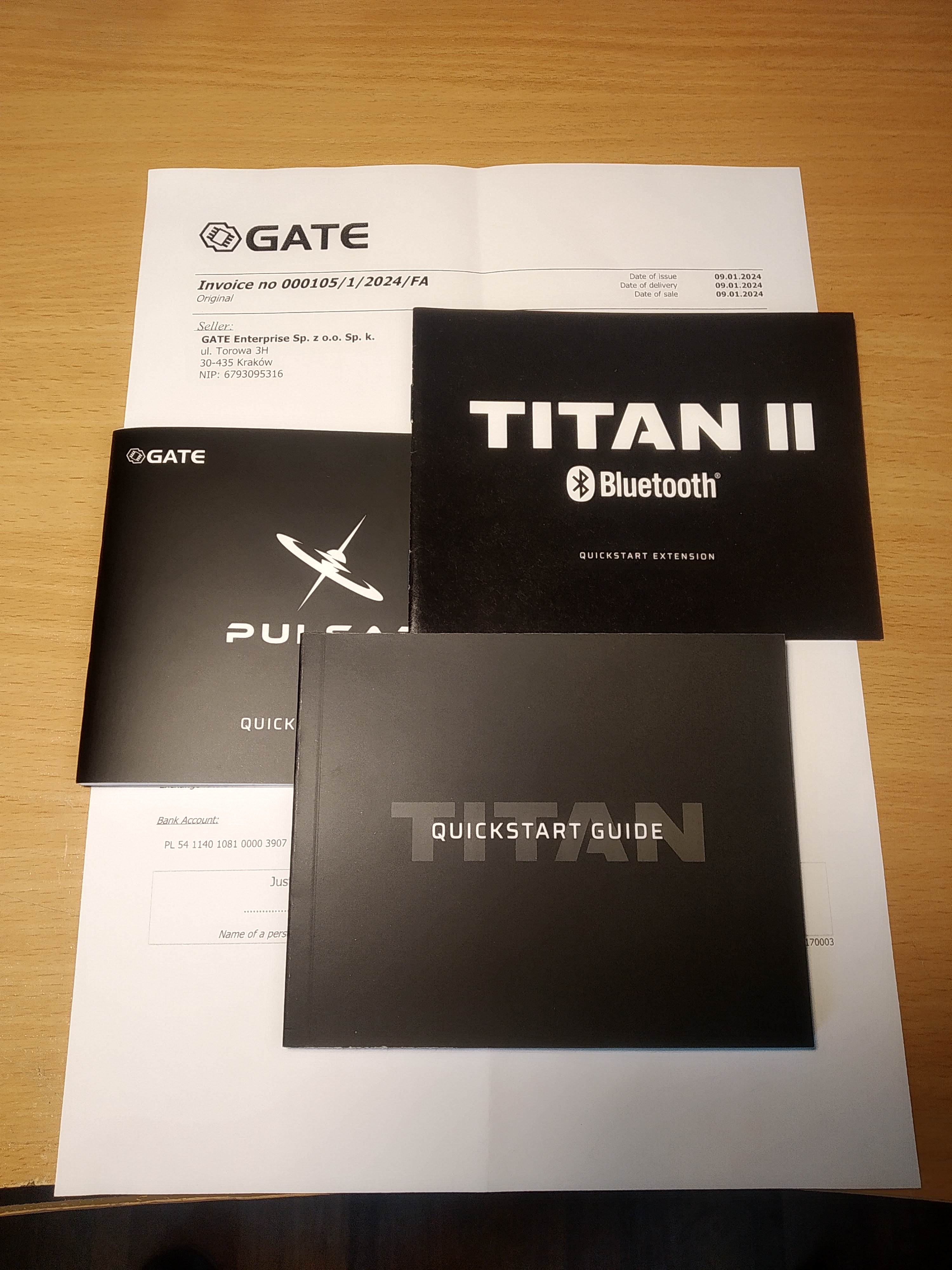 ZAMIENIĘ - GATE PULSAR D + TITAN