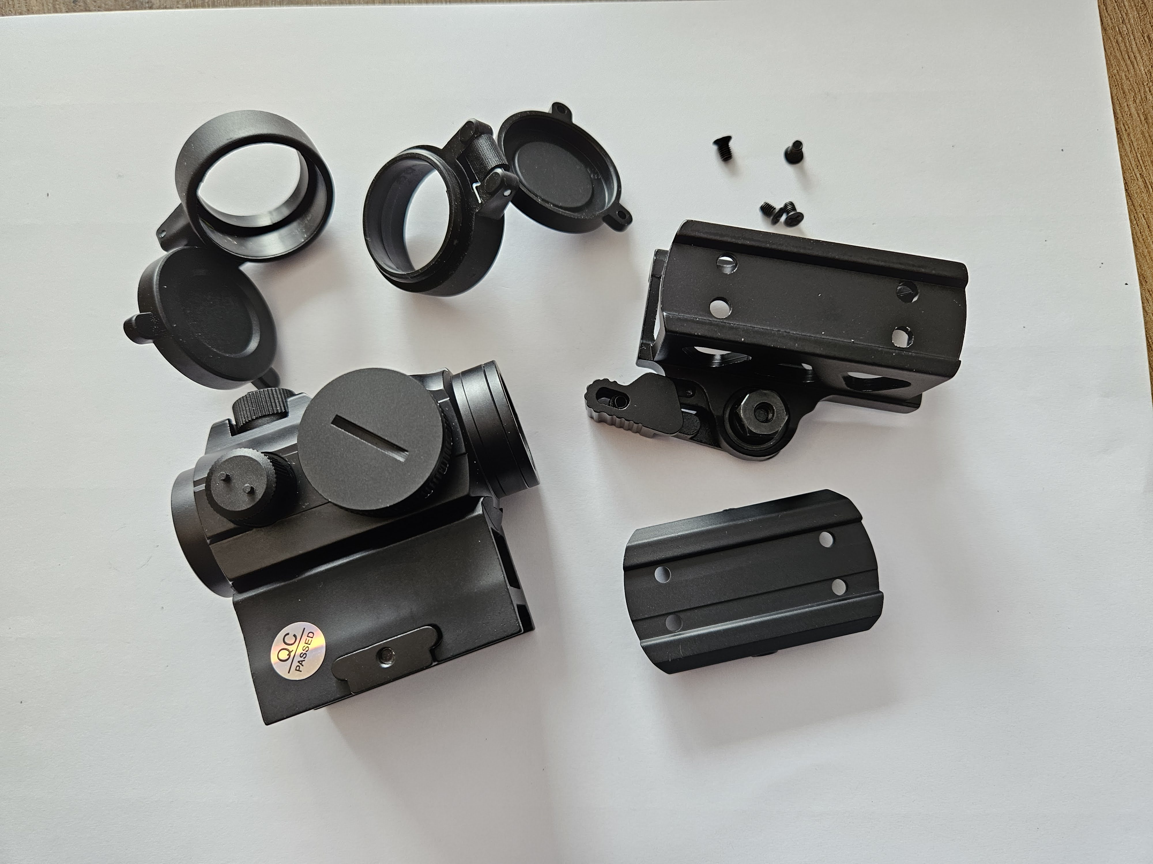 Kolimator AIM-O Aimpoint micro T1 replika, różne montaże wysoki, niski, QD