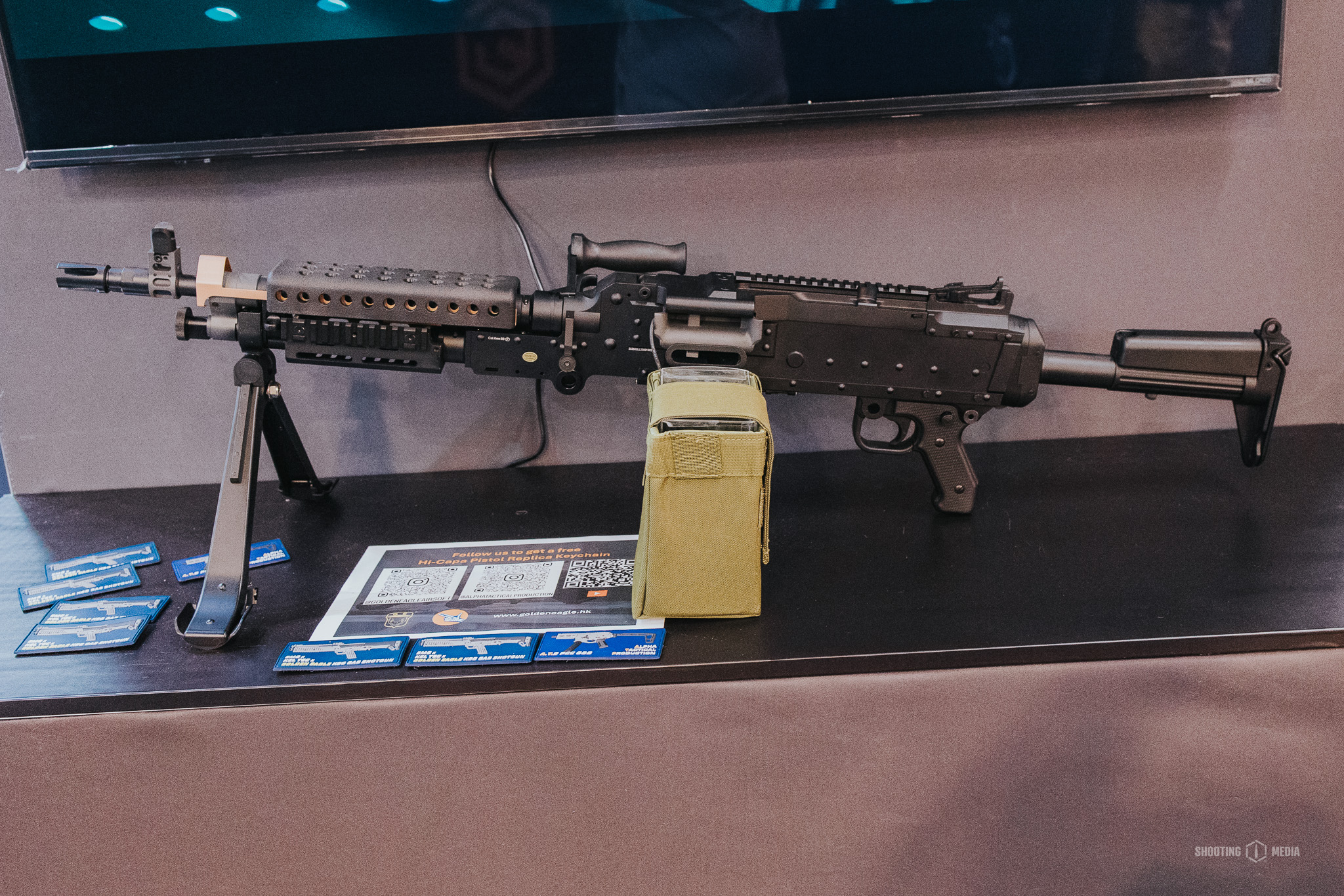 M240 Lima- odświeżona replika karabinu wsparcia od Golden Eagle