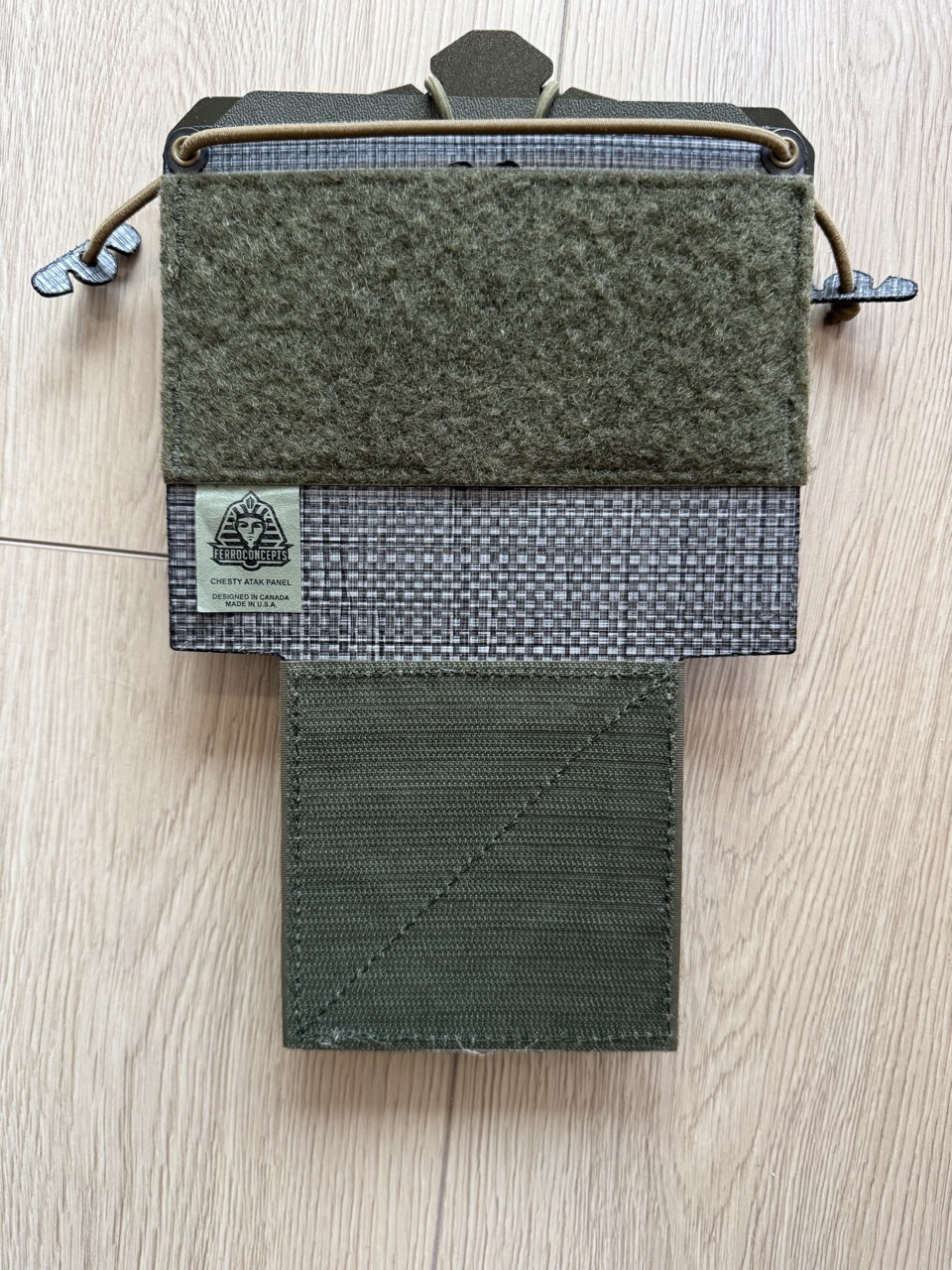 Chesty ATAK Panel ferro concepts / GTW Kydex case ranger green
