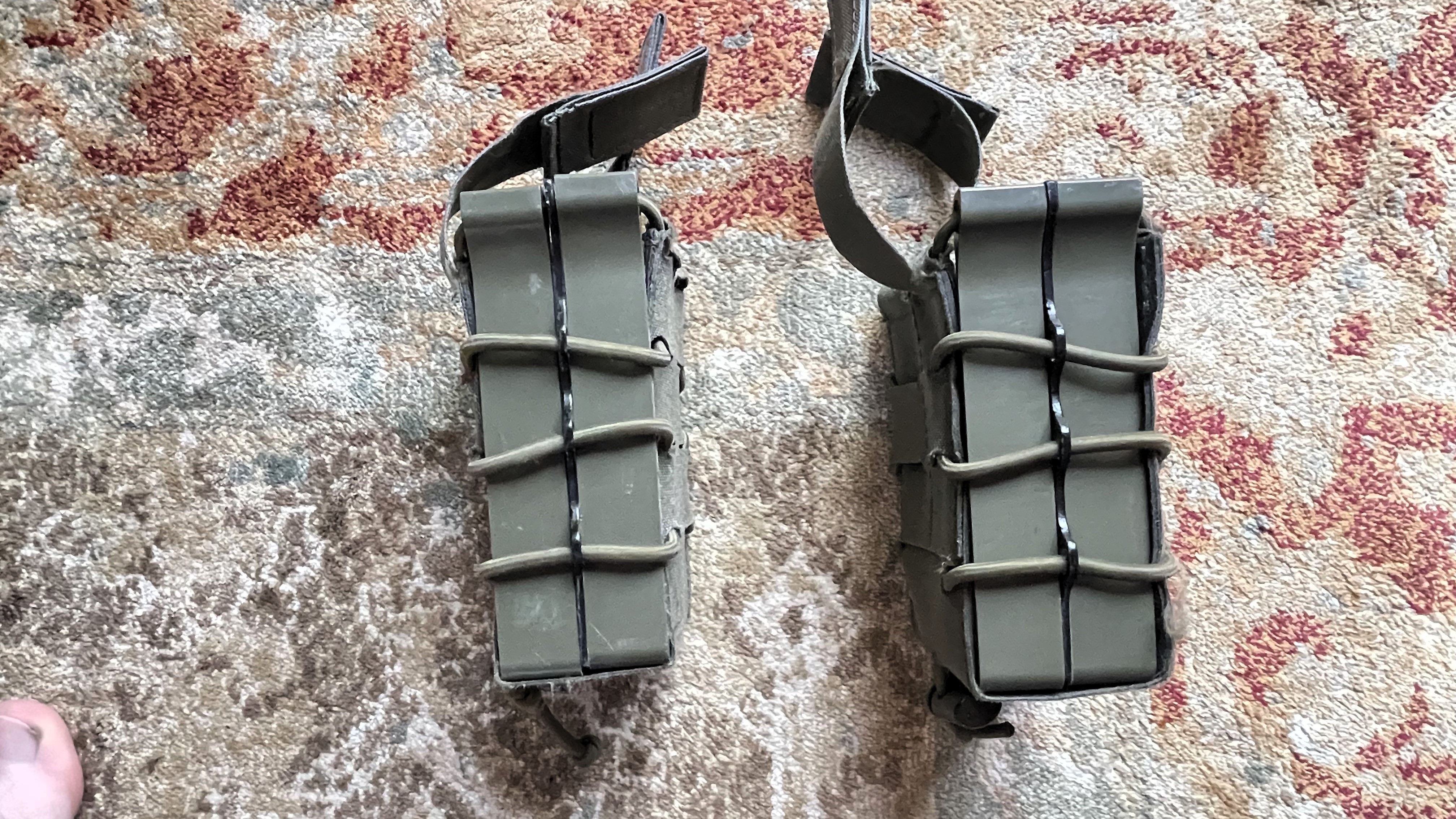 Podwójna ładownica karabinowa Templar's Gear na magazynki AR/AK Rifle Pouch - Ranger Green 2 szt