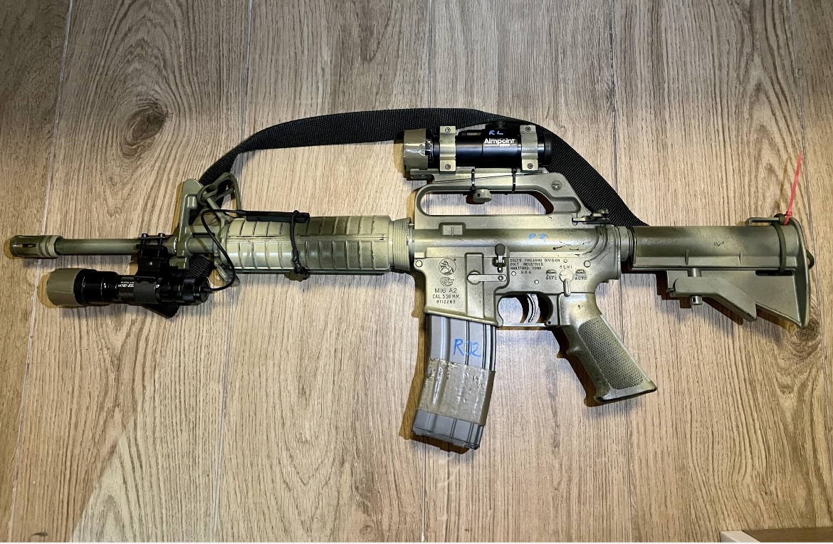 Latarka CAR15 CAG Delta GWOT Seals Grom Surefire 6p