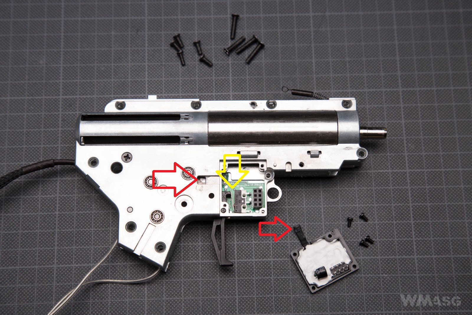 APS Phantom Extremis Mk9 eSilver Edge - części