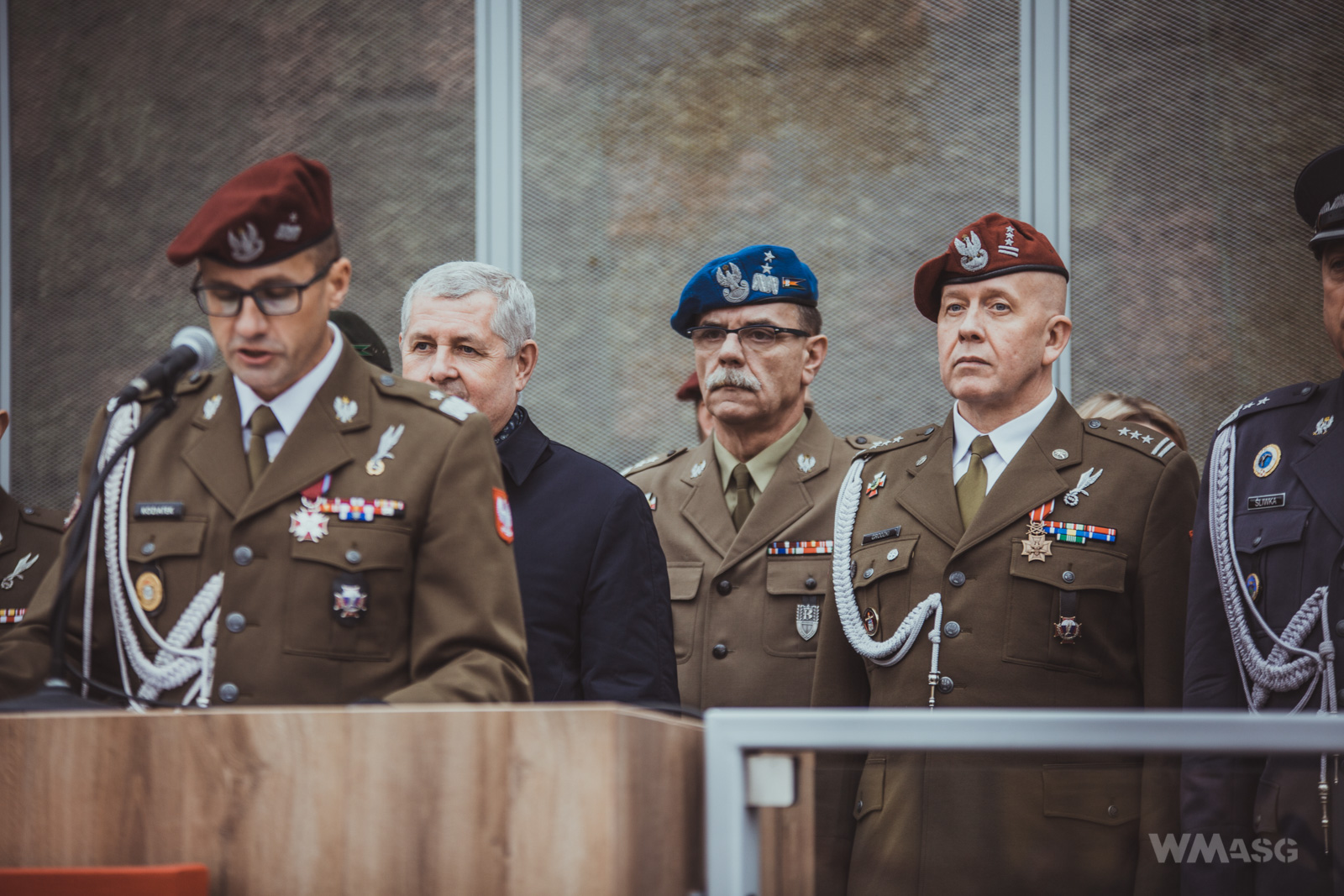 Ceremonia przekazania obowiązków dowódcy 6BPD