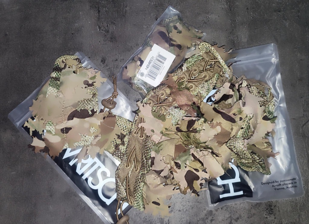 Novritsch ghillie maskowanie Multicam na replikę, lunetę i tłumik NOWE