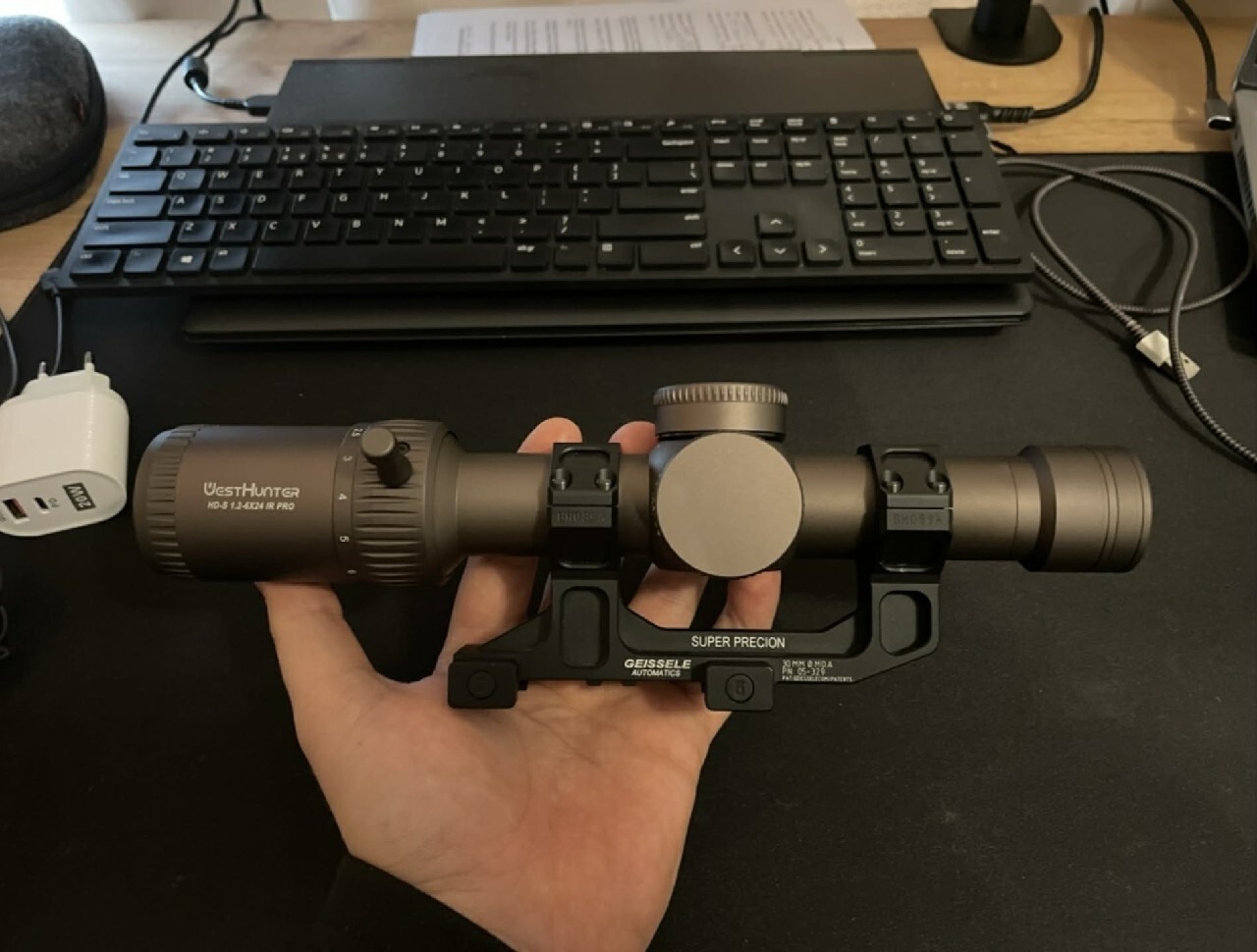 Luneta biegowa WestHunter HD-S 1.2-6x24IR PRO