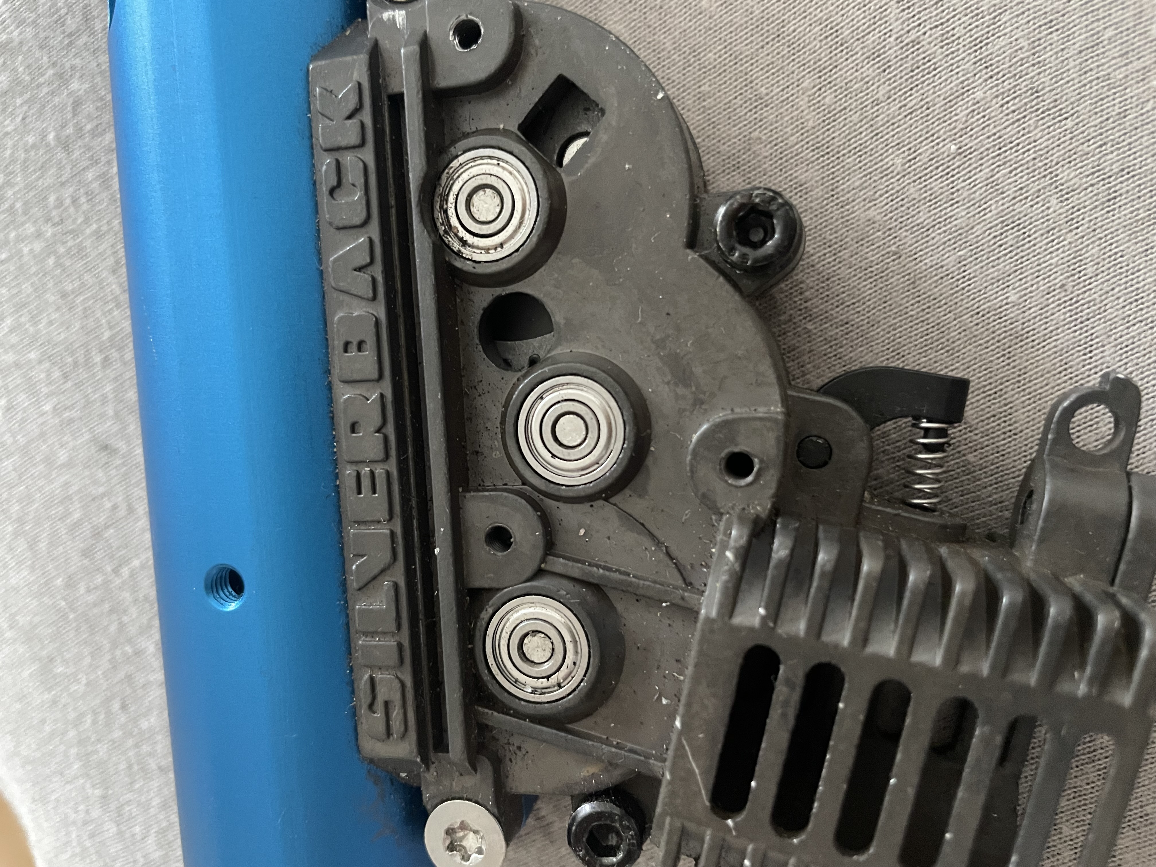 Części Silverback: Szkielet, Niebieski Cylinder, Elektronika / MOSFET