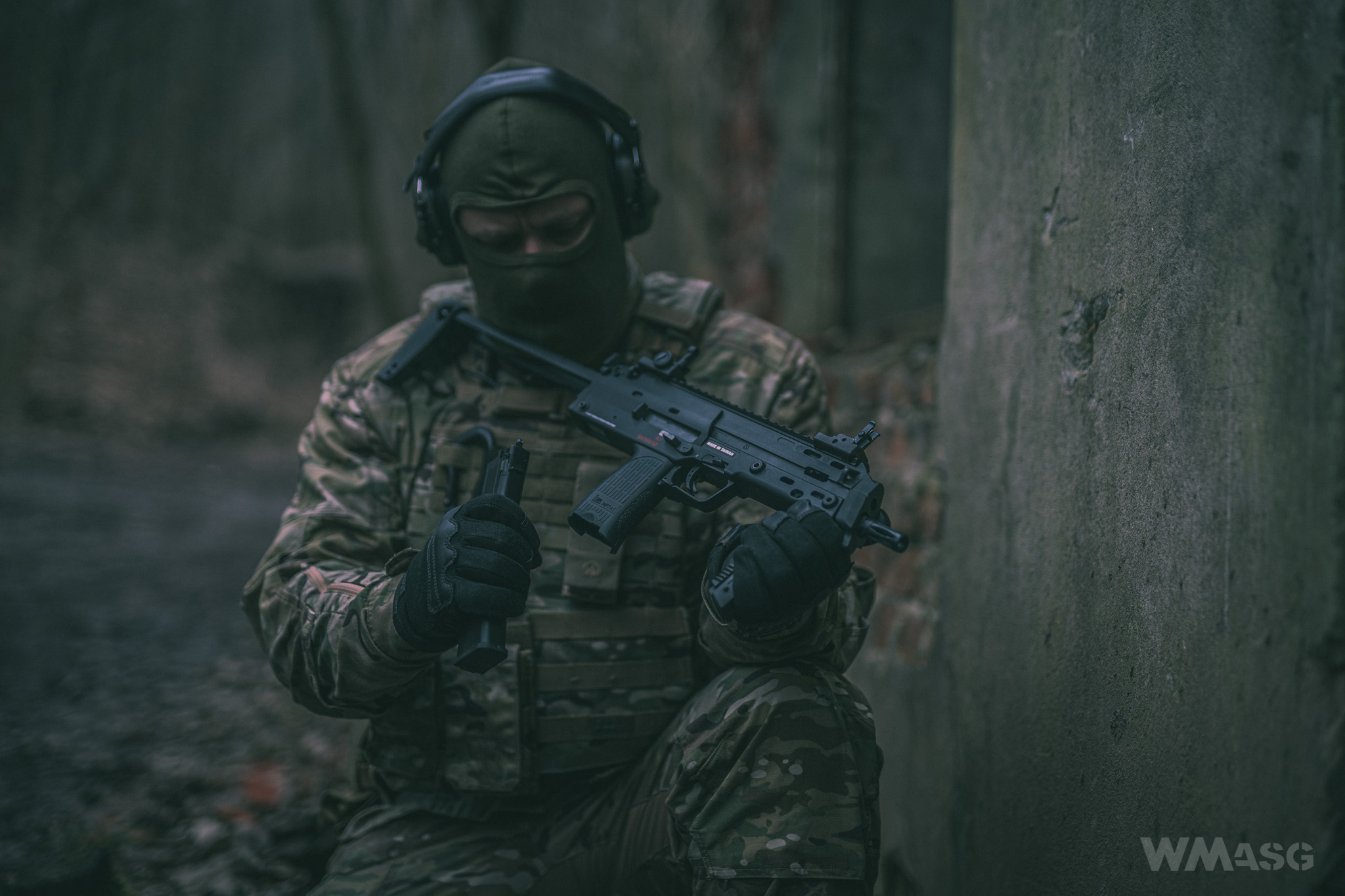 HK MP7A1 AEG - UMAREX/VFC- w terenie