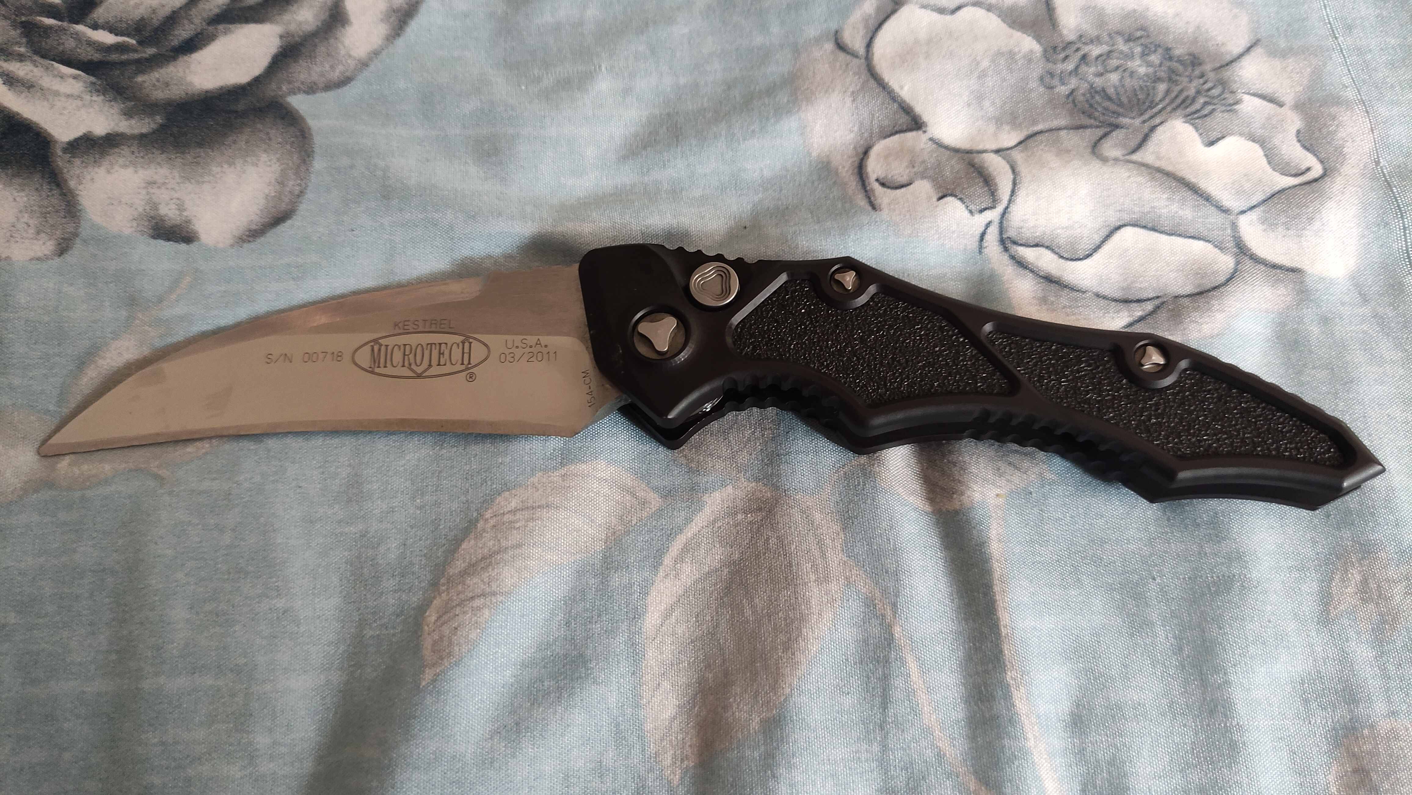 KOLEKCJONERSKI Microtech Kestrel Auto (USA, 2011)