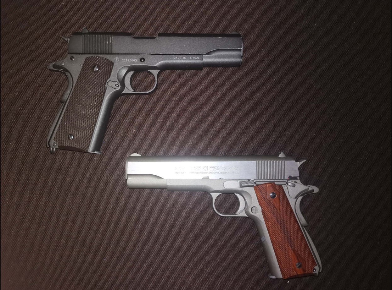 Wiatrówka Cybergun Swiss Arms 1911 4,5mm blowback