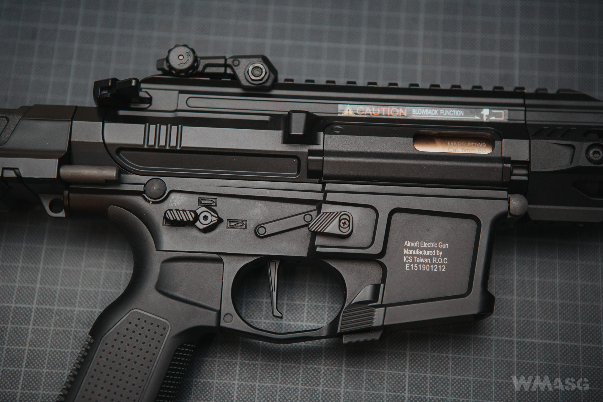 ICS CXP-MARS PDW9 z zewnątrz