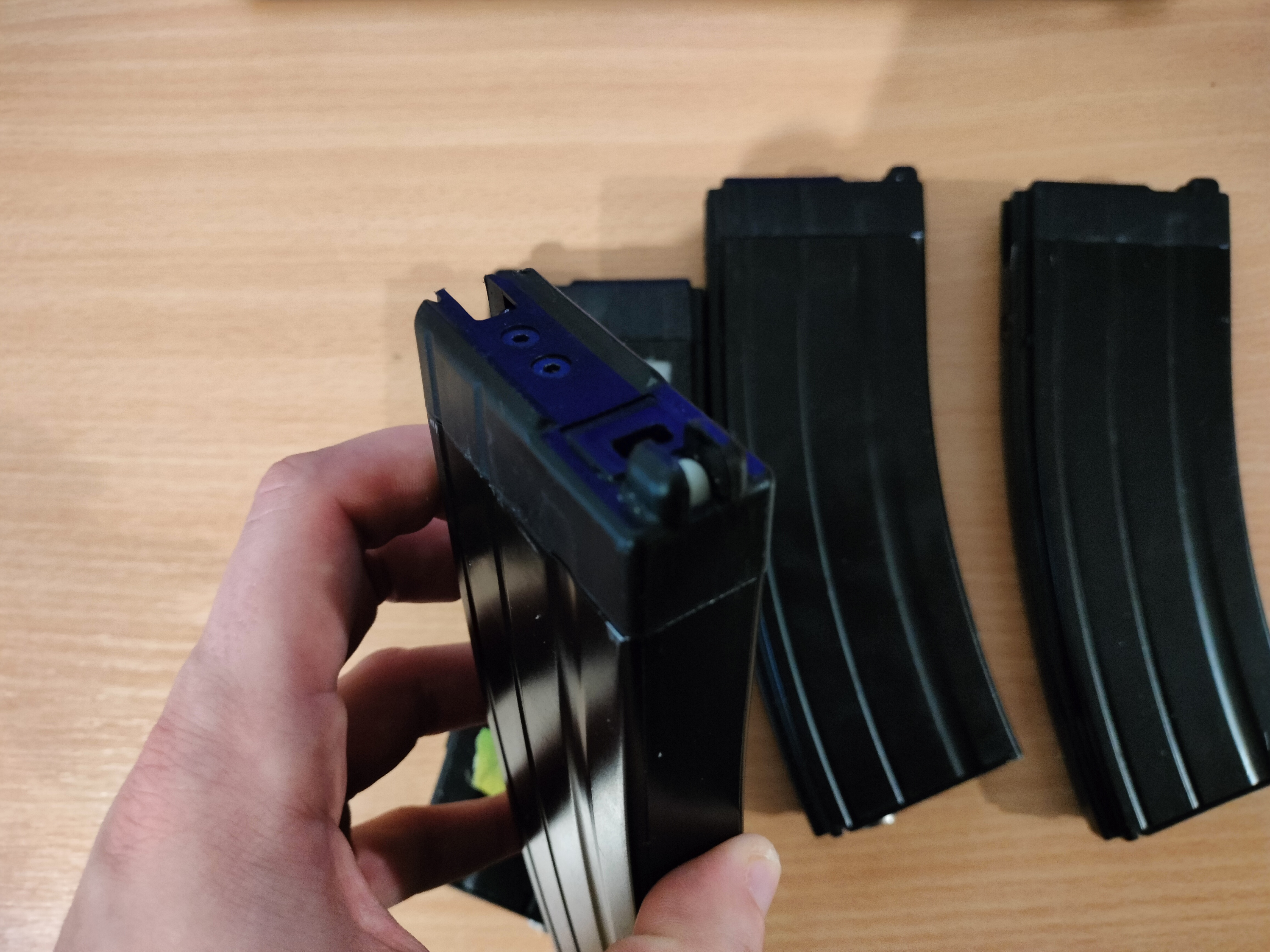 Magazynki gbbr green gas VFC HK416