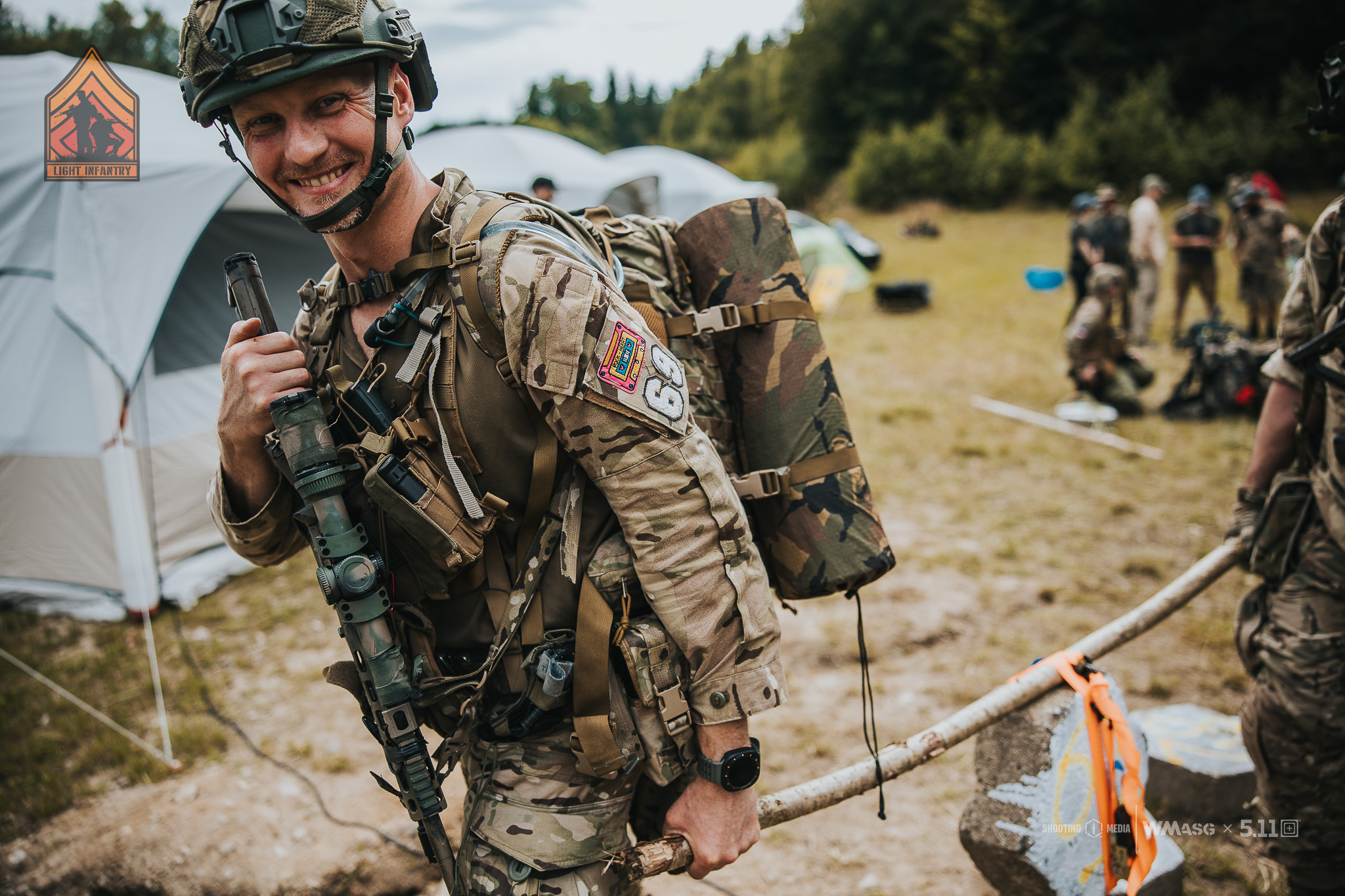 Fotorelacja z zawodów taktyczno-strzeleckich Lekka Piechota, kat. Lekka i MILSIM (18-20.07.2025)