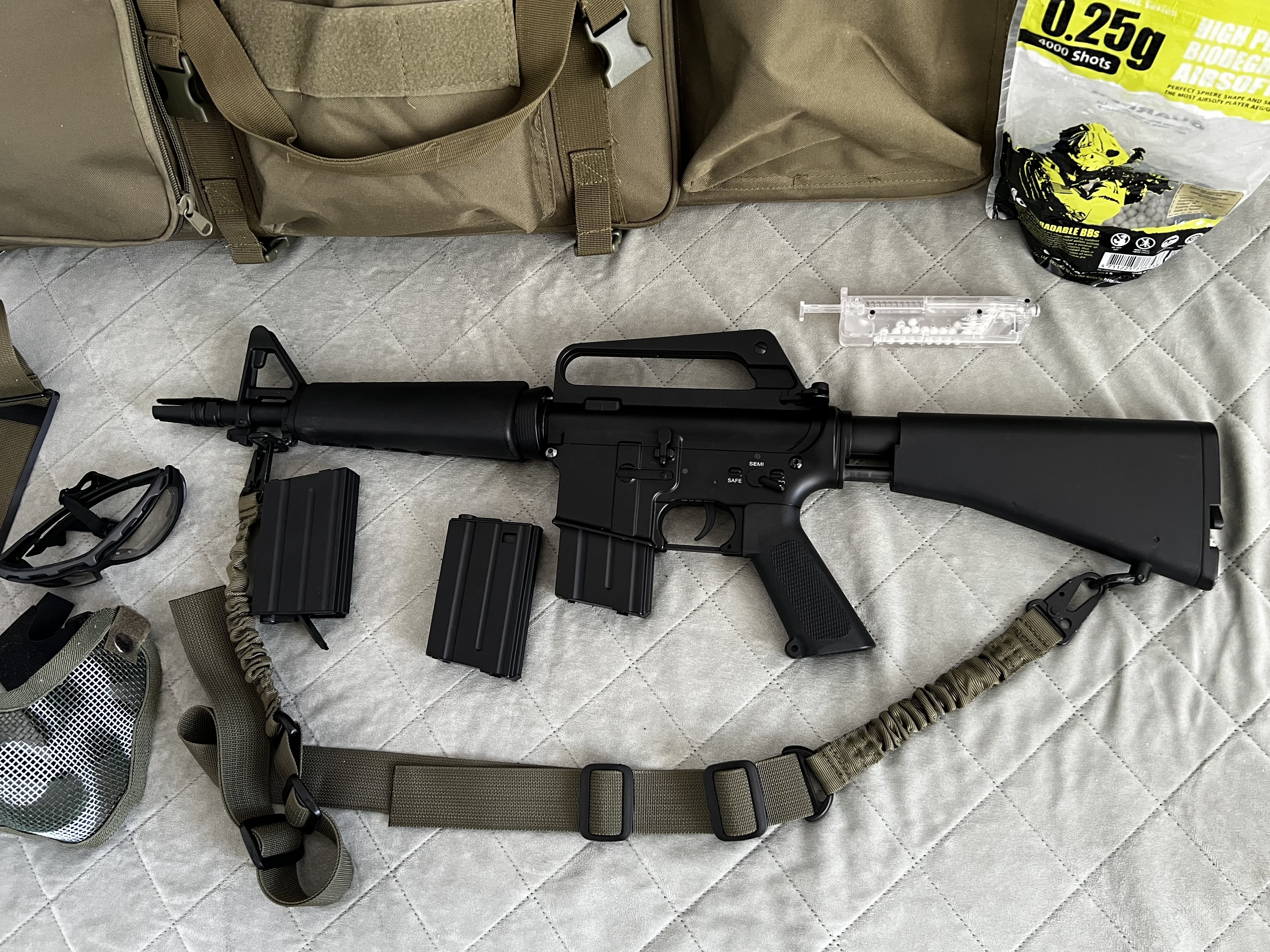 M16 (M607 Double Bell) jak nowy + możliwe akcesoria
