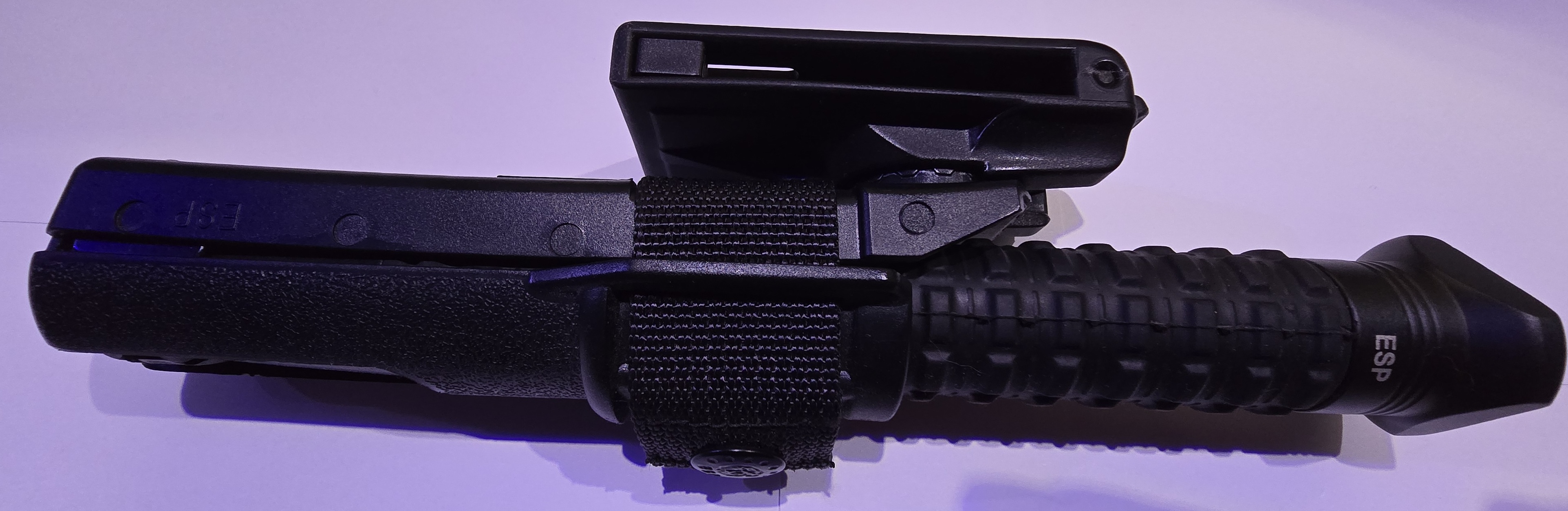 Pałka teleskopowa ESP Easy Lock, hartowana 20" - Black