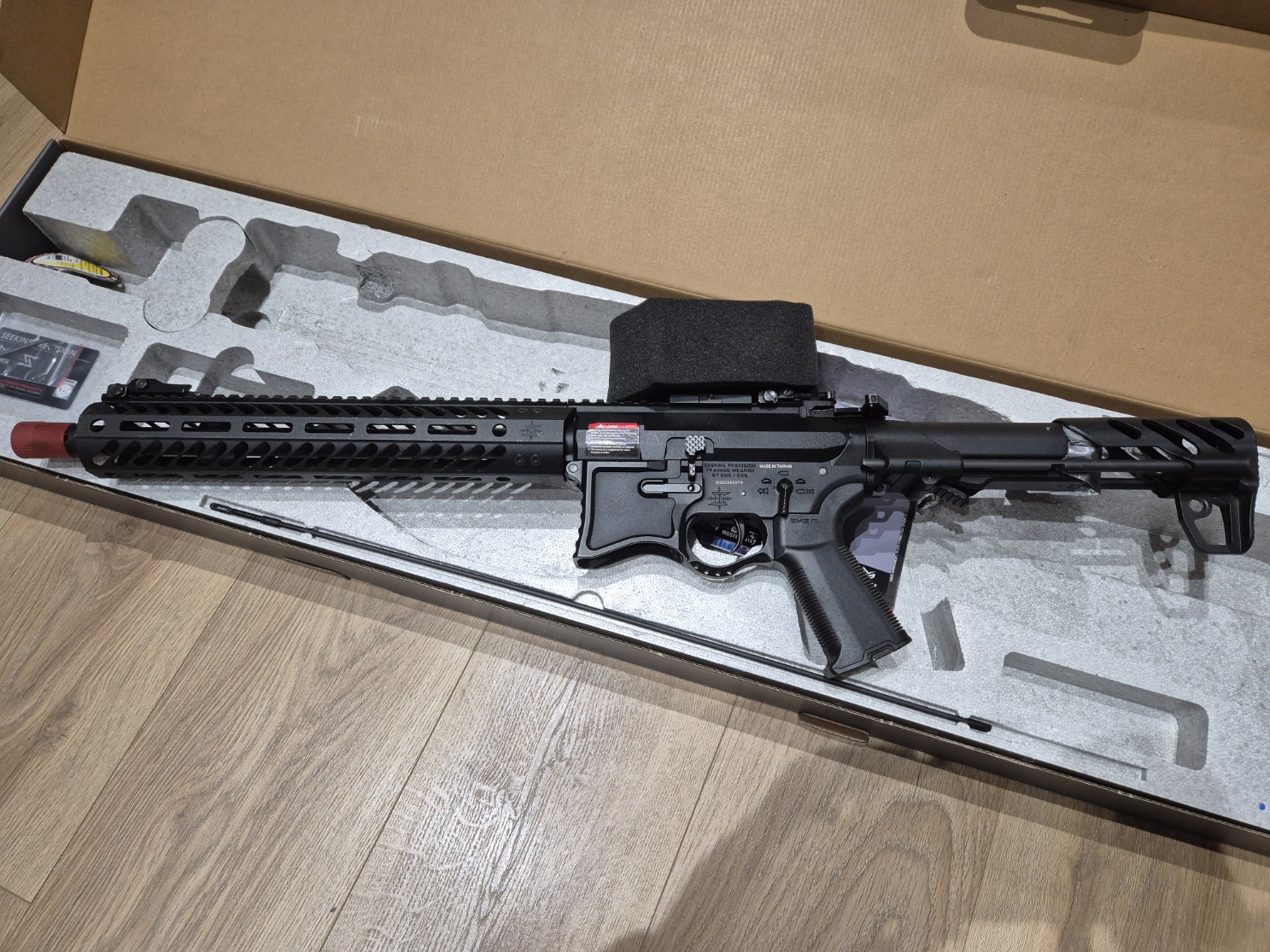 G&G Replika karabinka SBR8 Seekins Precision 12 - Czarny
