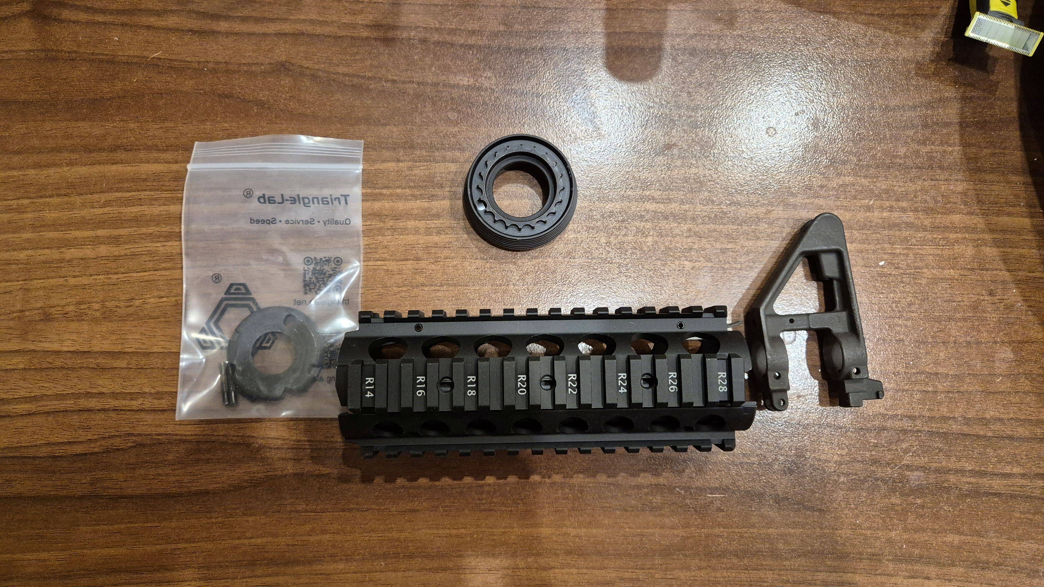 [S] front m4a1 kac GHK, nowy zdjęty z nowej repliki