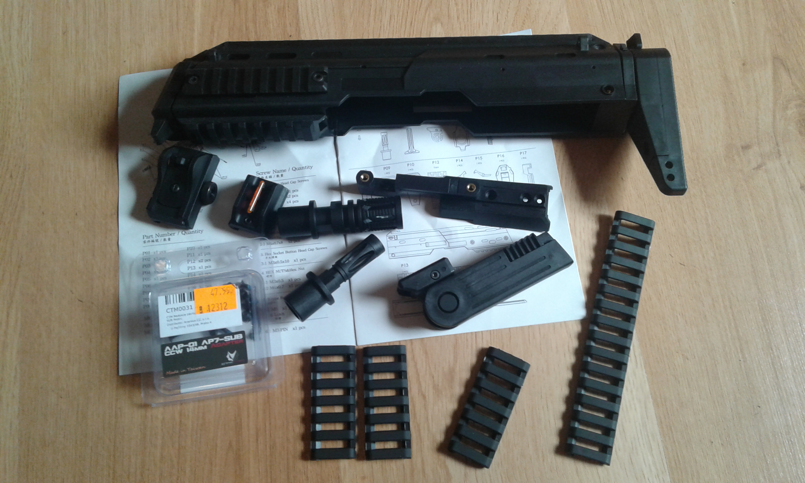 AAP01 - konwersja MP7 od TM TAC, NOWA