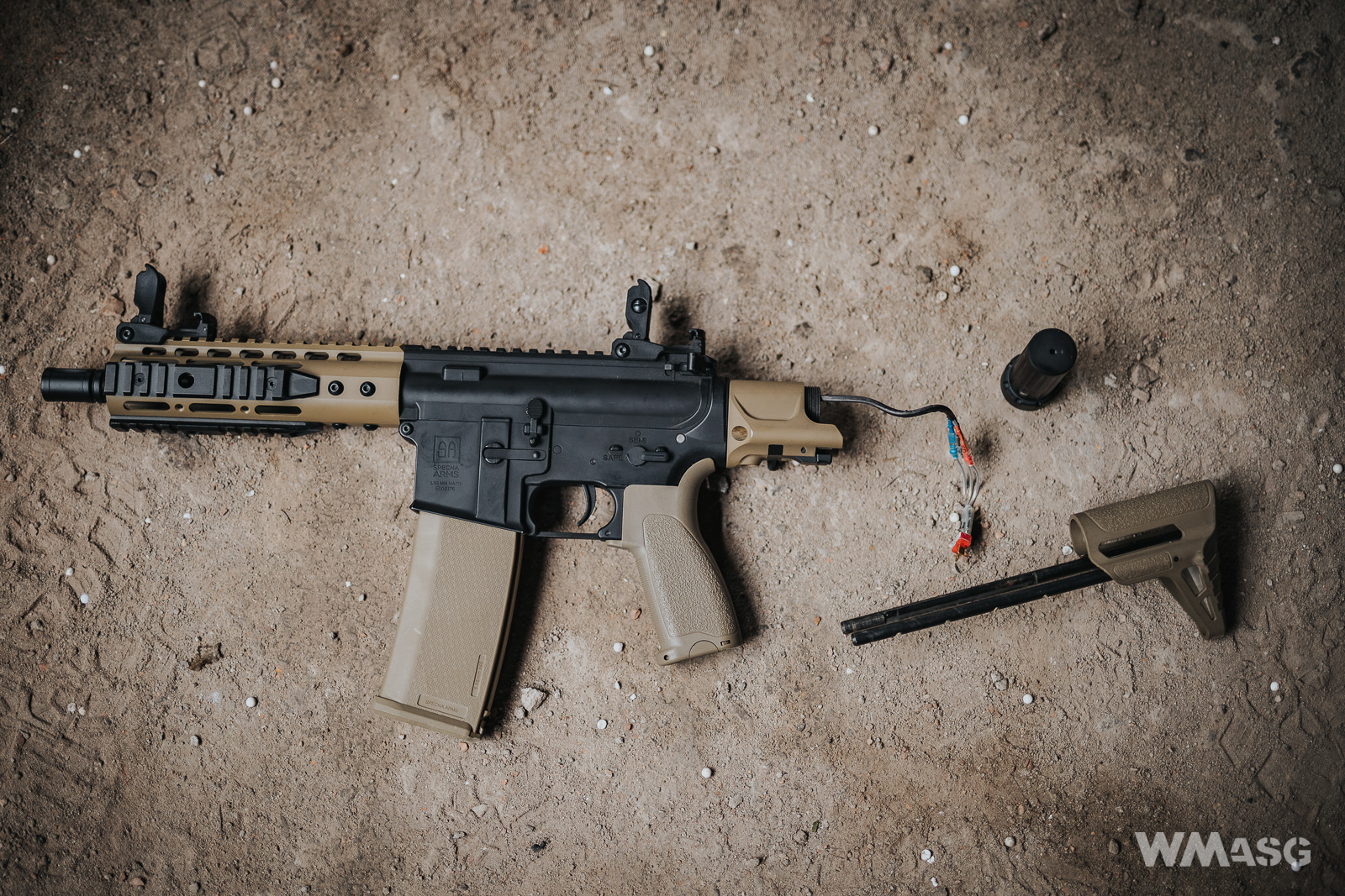 Specna Arms SA -E12 PDW Edge BK-TAN (sesja w terenie)