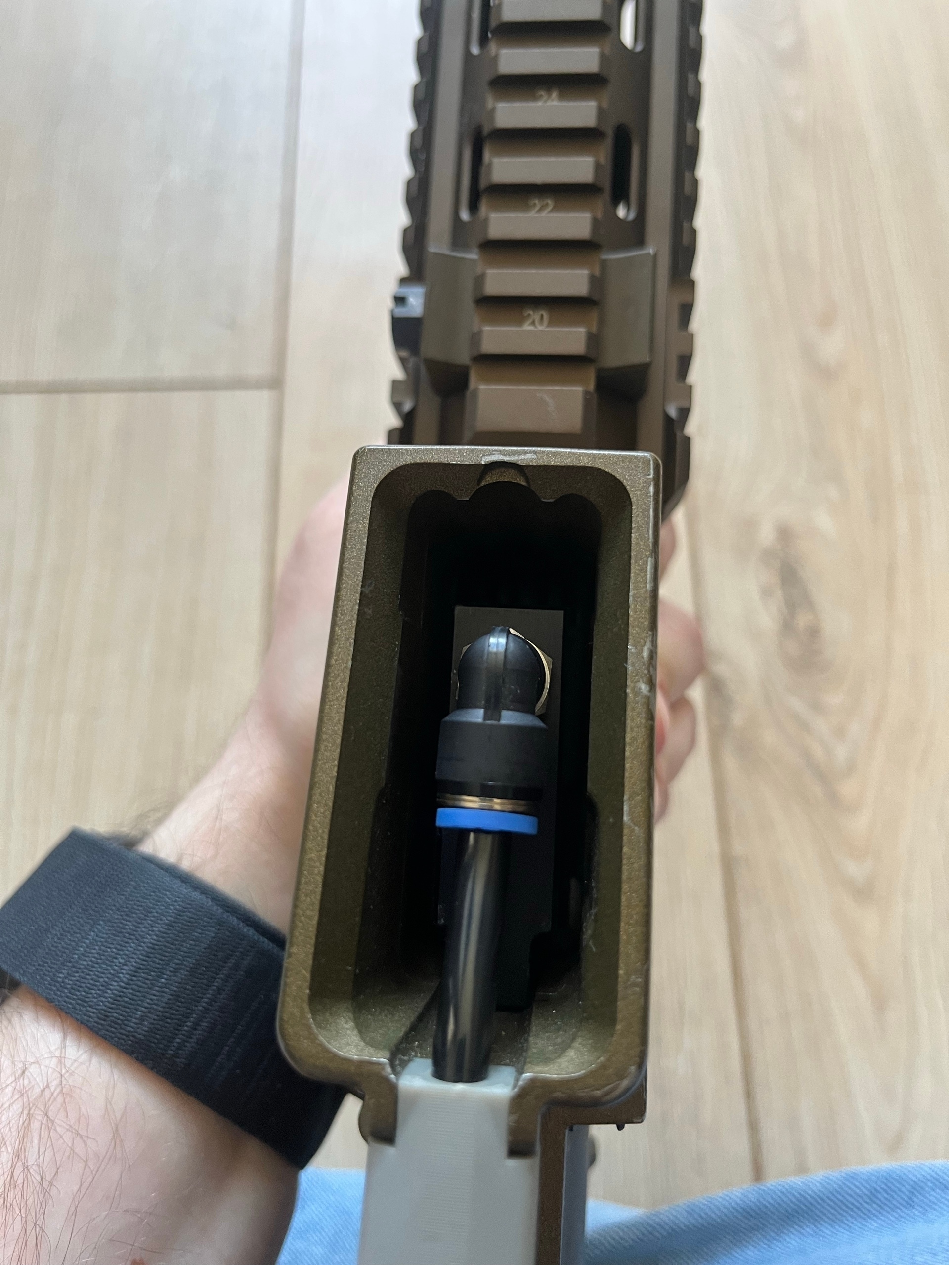 VFC HK416A5 v3 GBBR - konwersja Frog Engineering HPA
