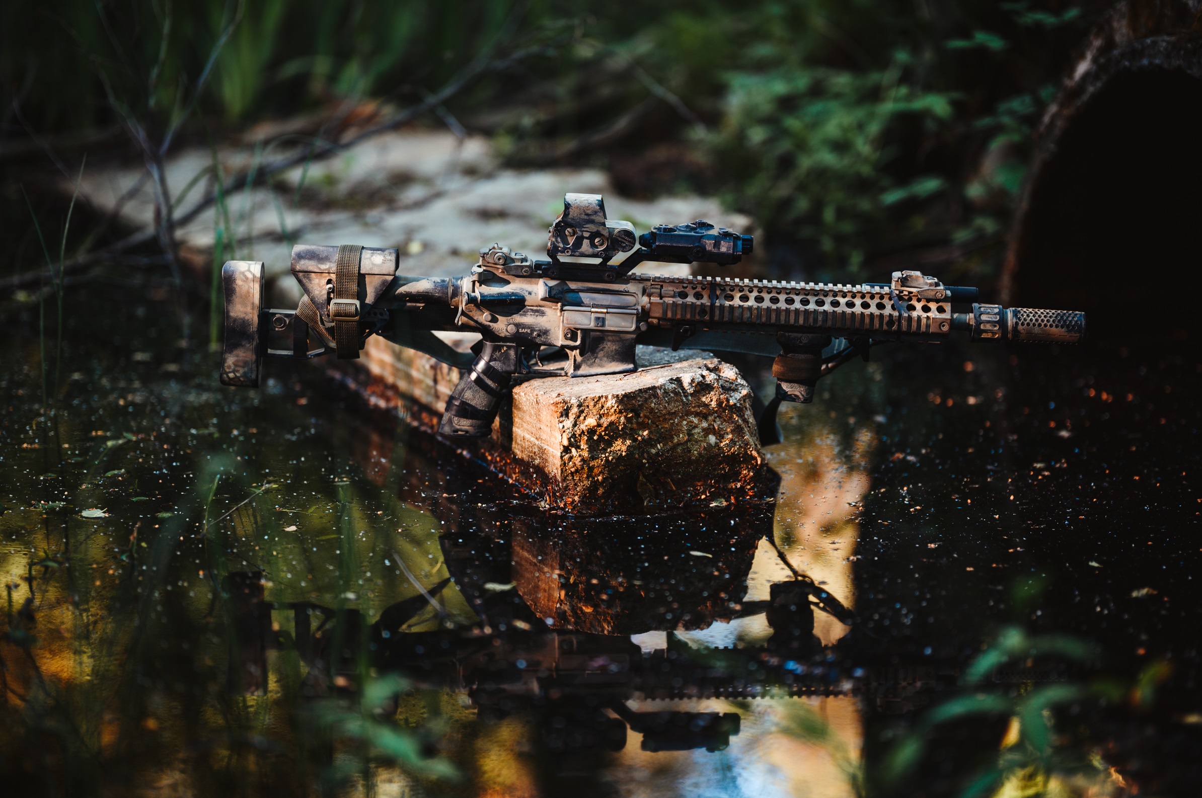 Malowanie replik - Rifle Camouflage VACO - M4, AR, AK, MP5