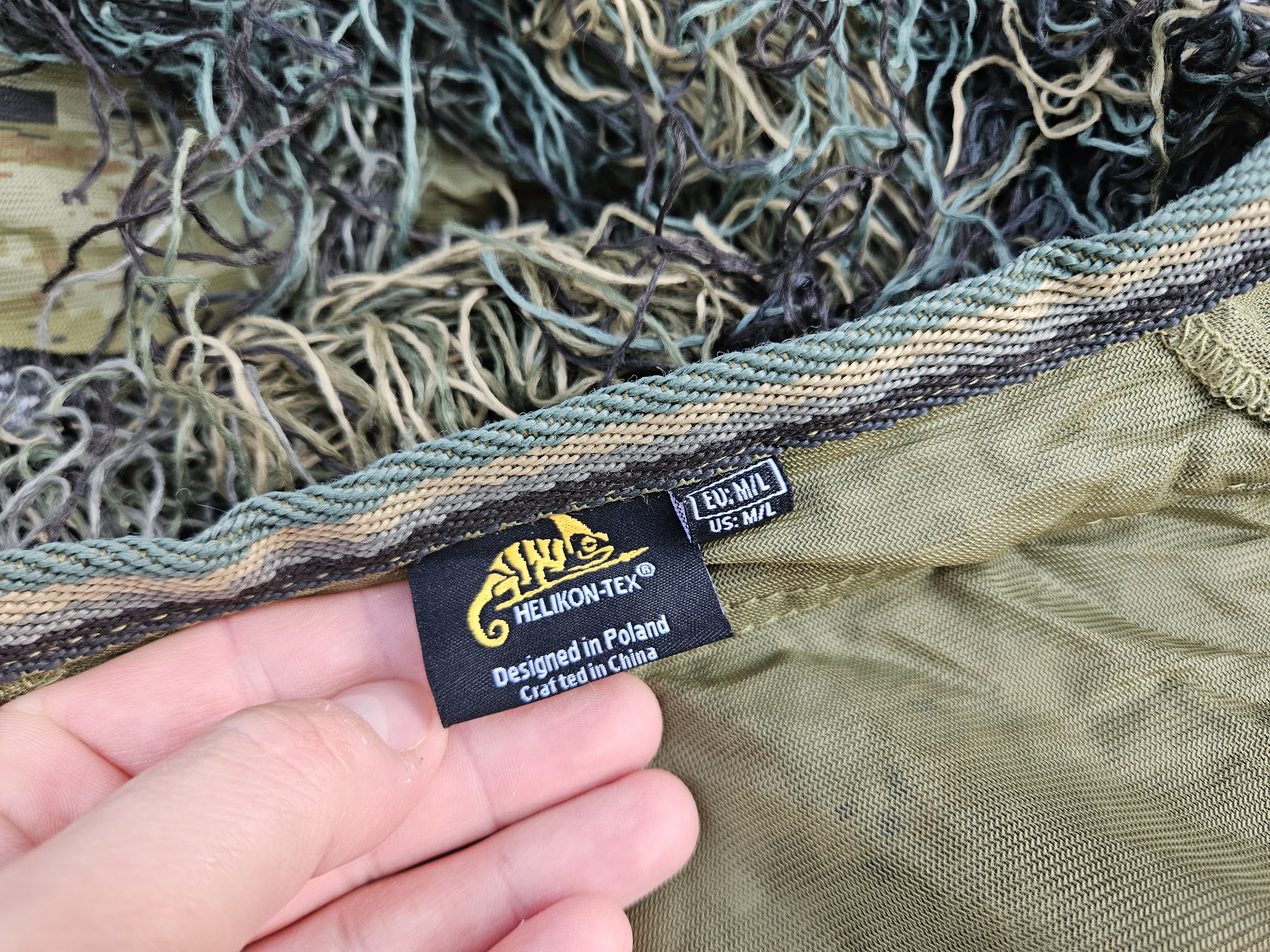 Helikon zestaw maskujący Ghillie Suit M/L