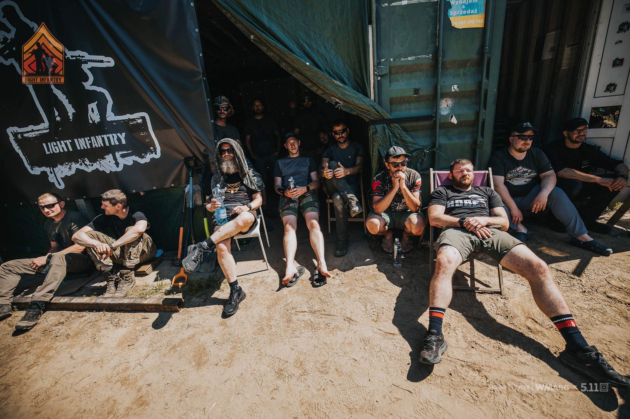 Fotorelacja z zawodów taktyczno-strzeleckich Lekka Piechota, kat. Lekka i MILSIM (18-20.07.2025)