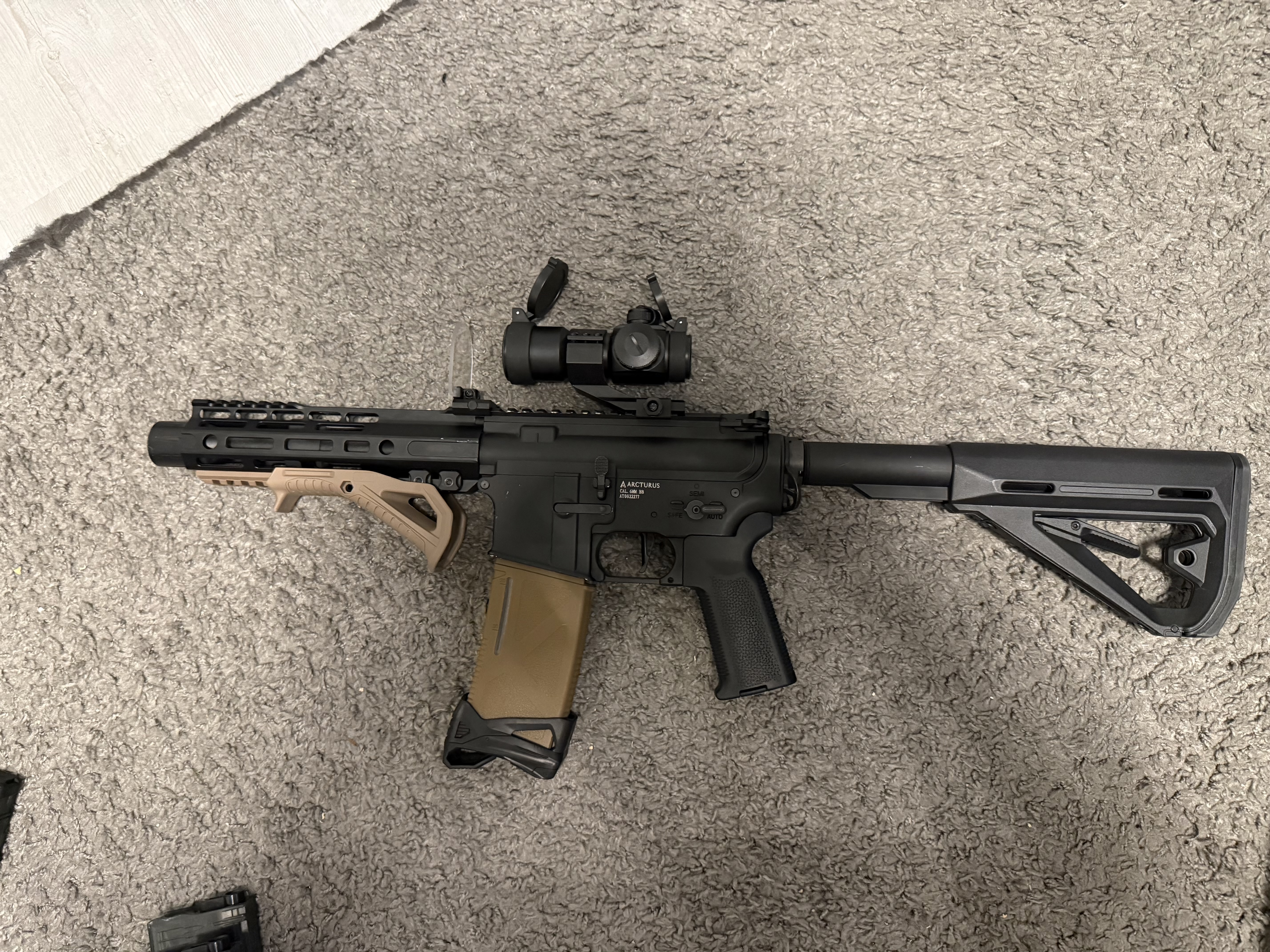 Replika Asg Arcturus MOD1 SBR 8 full metal duży zestaw