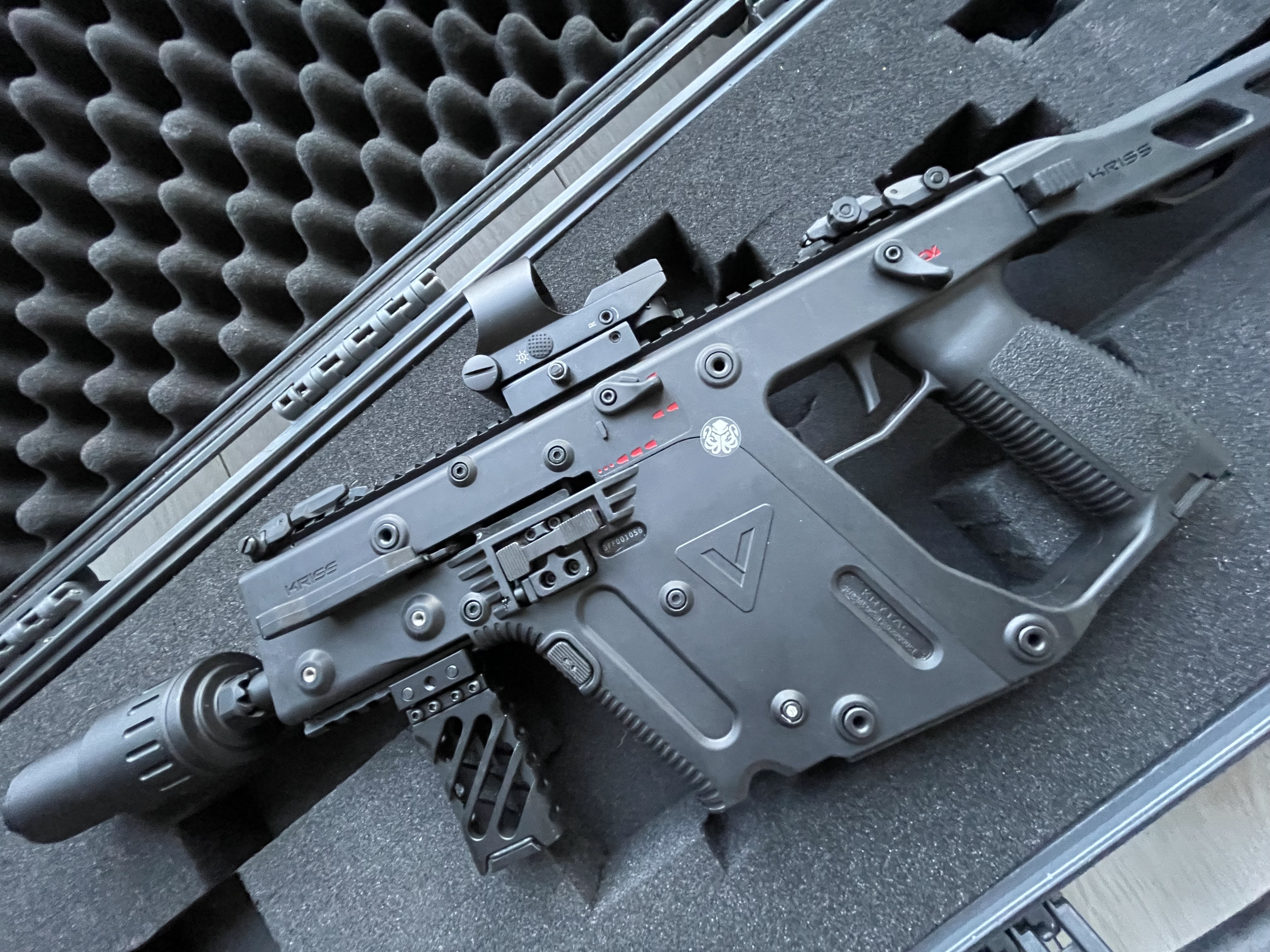 GBB Krytac Kriss Vector - Black