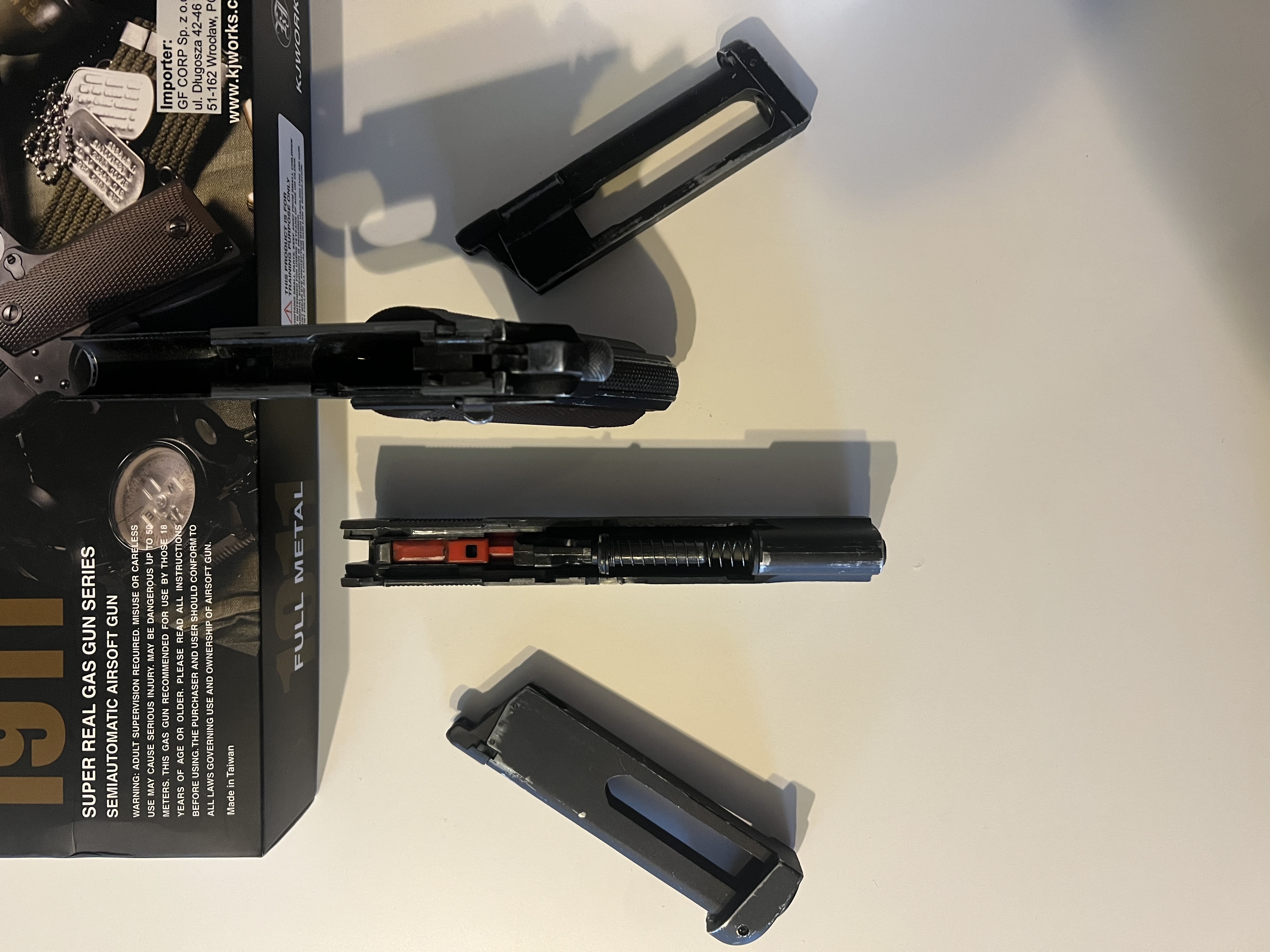 Replika asg kjw colt 1911