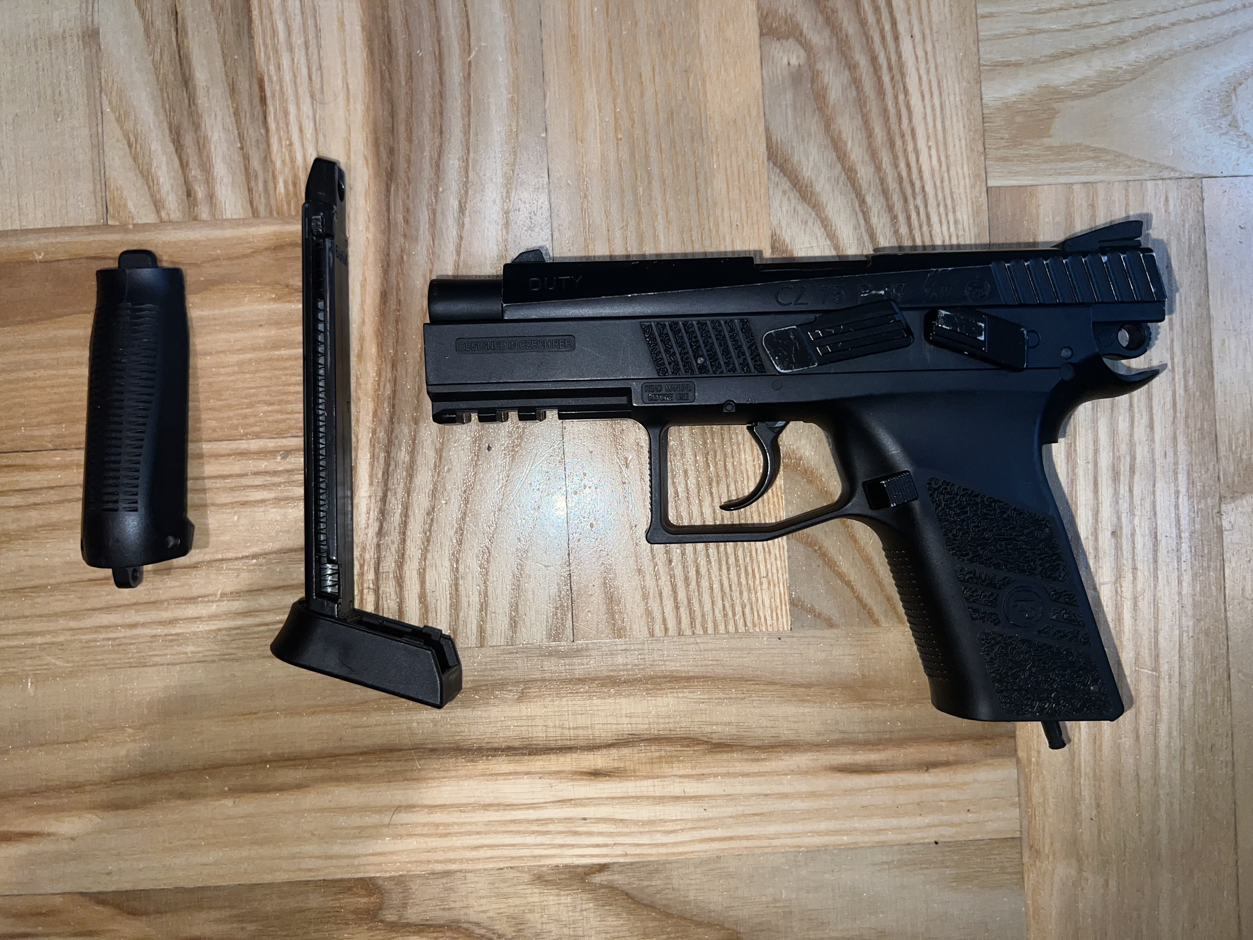 Pistolet ASG CO2 CZ 75 P-07 Duty Blow Back