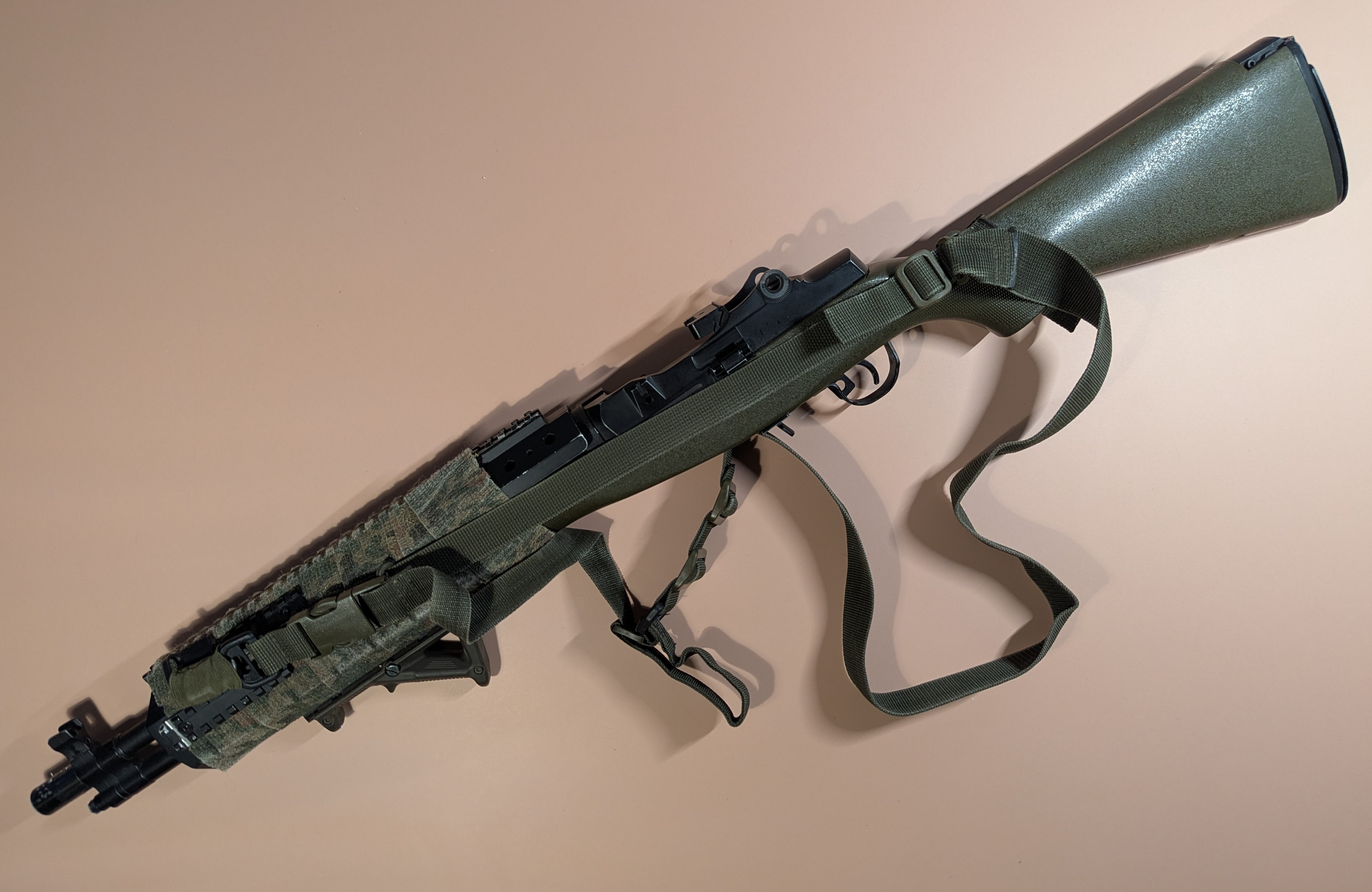 Replika M14 Socom CM.032A RIS preclufa Prometheus, Mosfet Gate Merf 3.2, zawieszenie MIWO, sprężyna M120