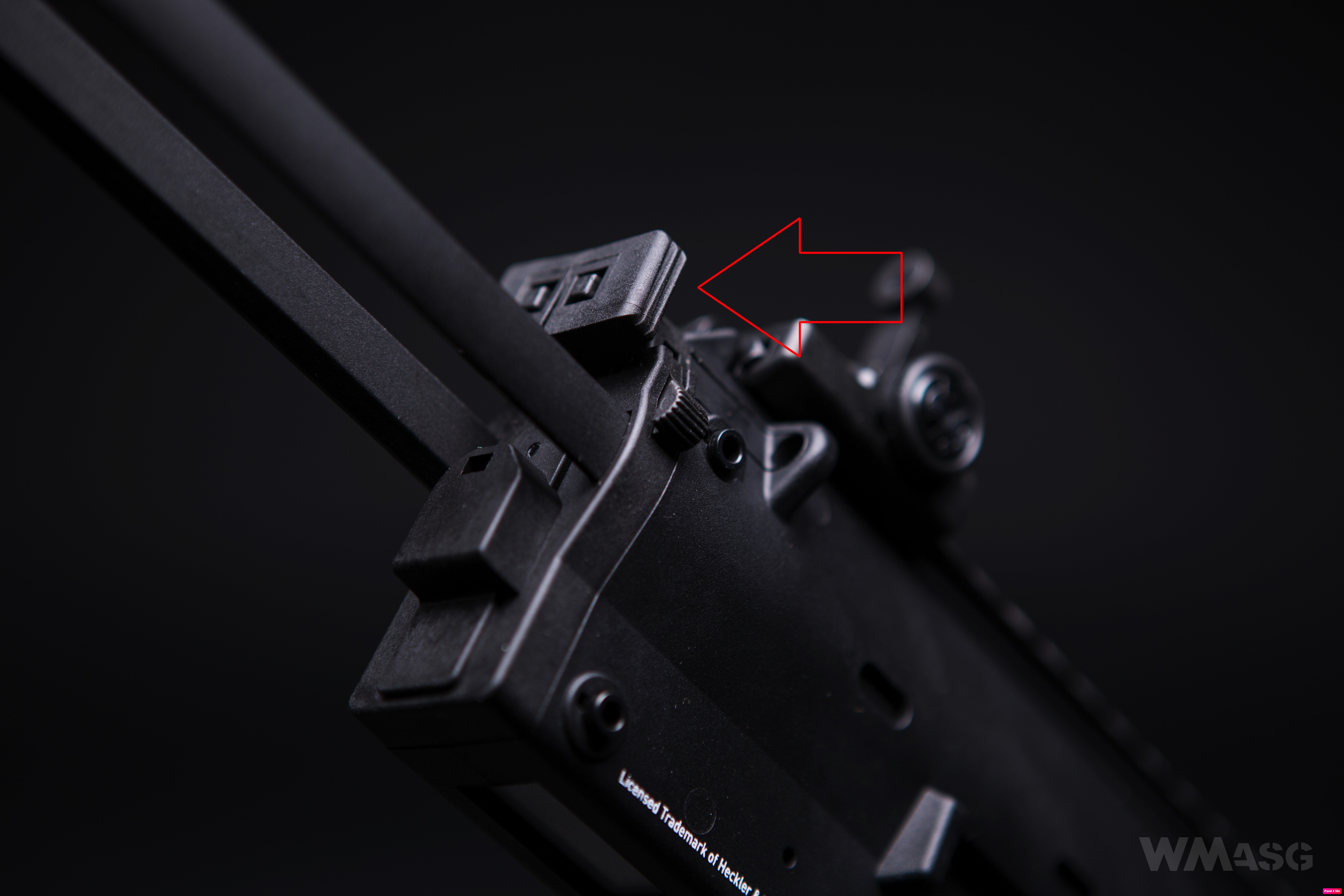 HK MP7A1 AEG - Umarex/VFC - z zewnątrz