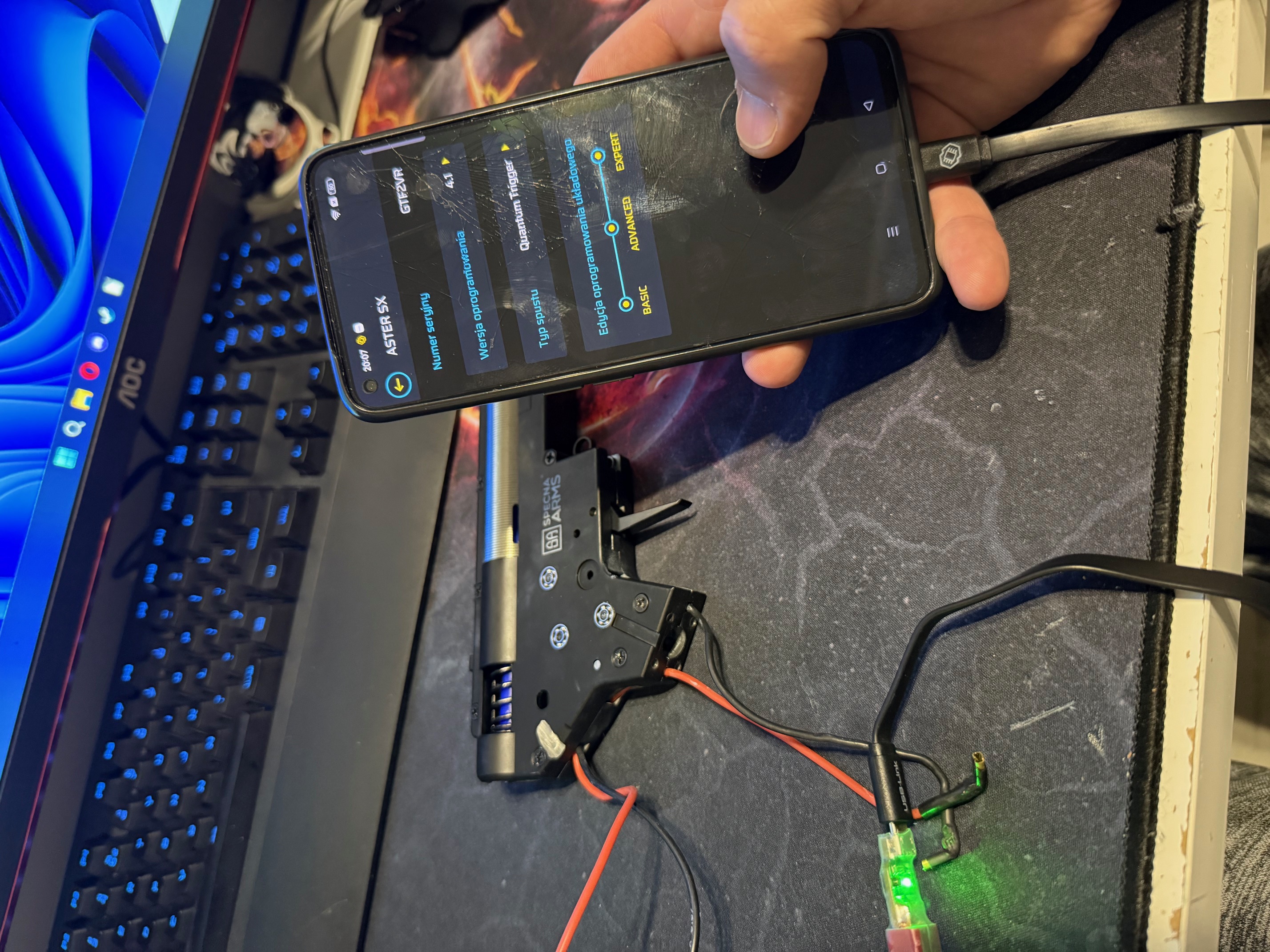 Kompletny Gearbox v2 (Aster, Jvan 18:1, SHS,)