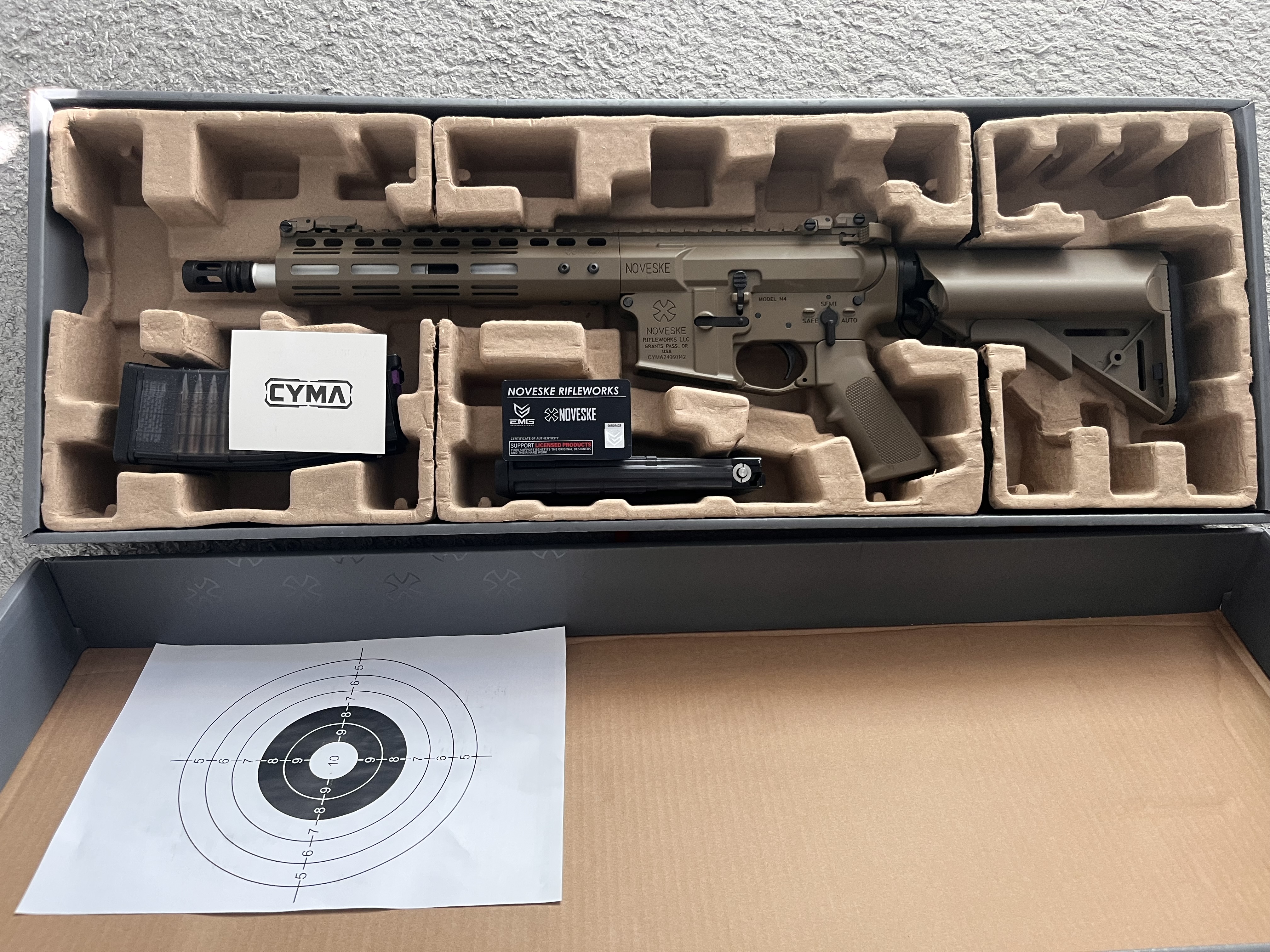 Cyma noveske cgs/mws