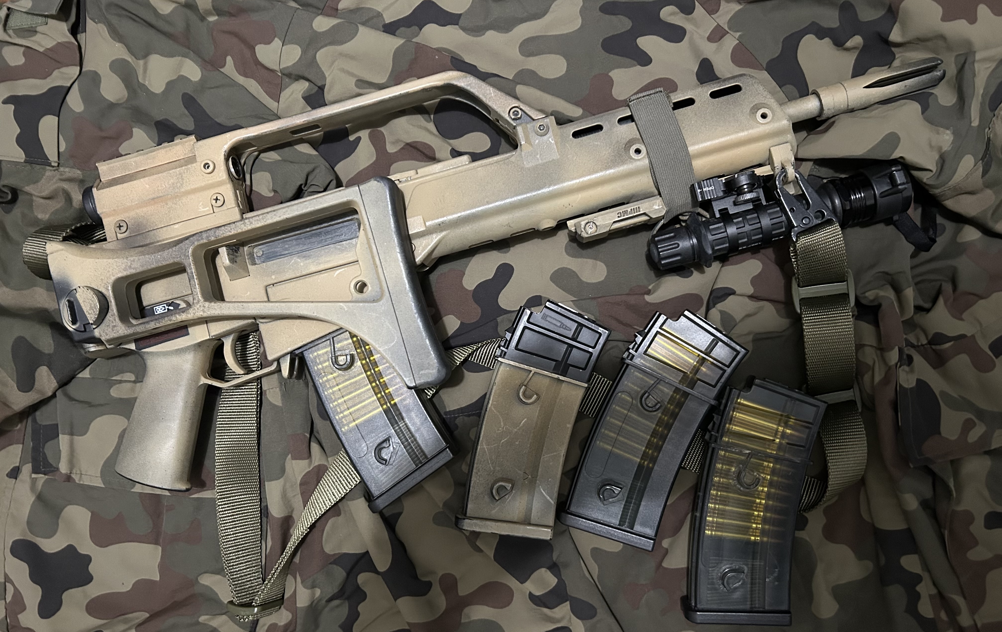 Konwersja g36K z lunetą