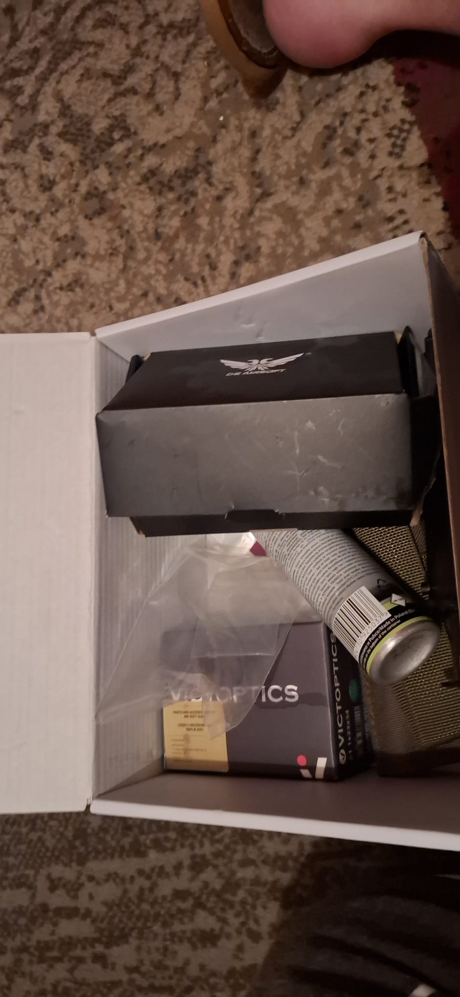 Zestaw replika DE M923G DEX556 5.56 Falcon 3.0 ETU + wyposażenie