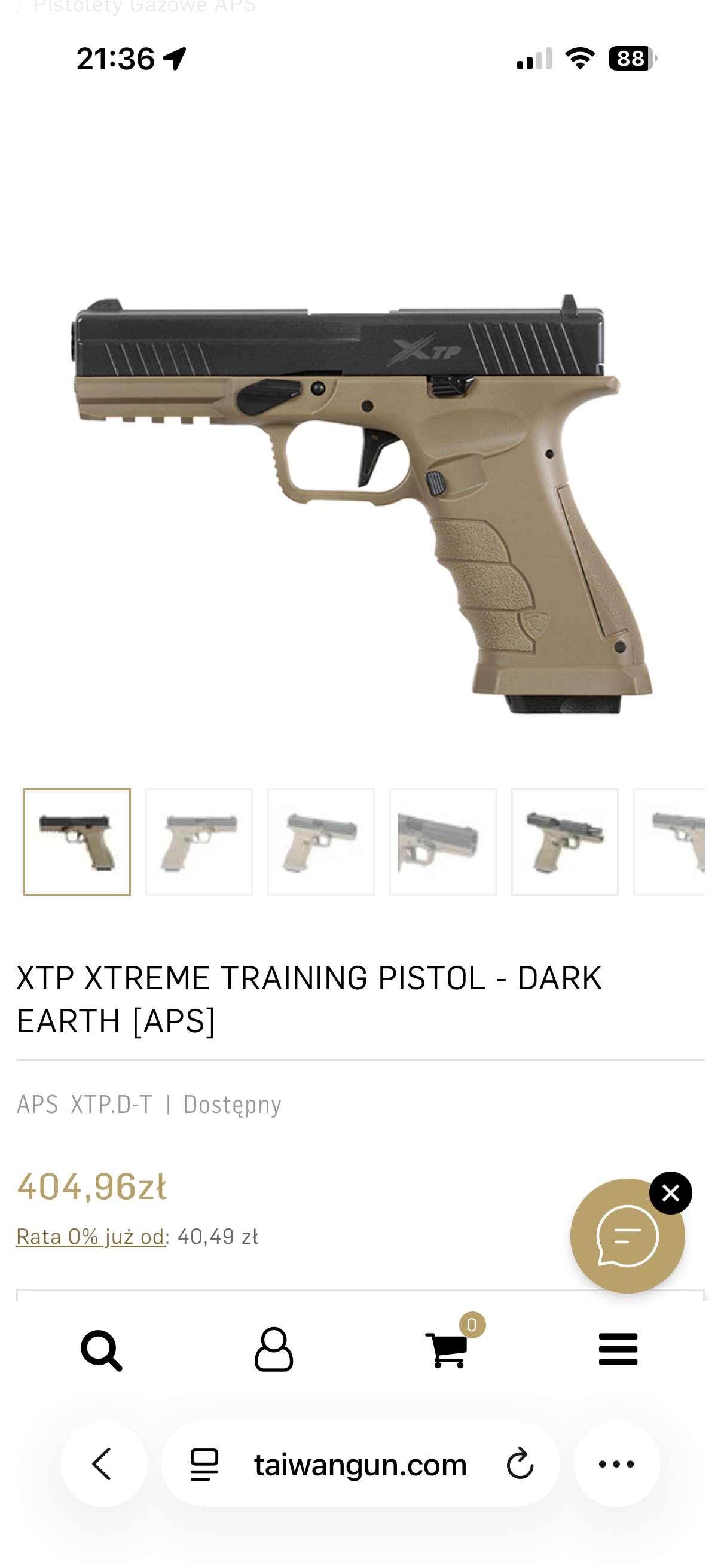 XTP XTREME(glock) 2 magi i gaz
