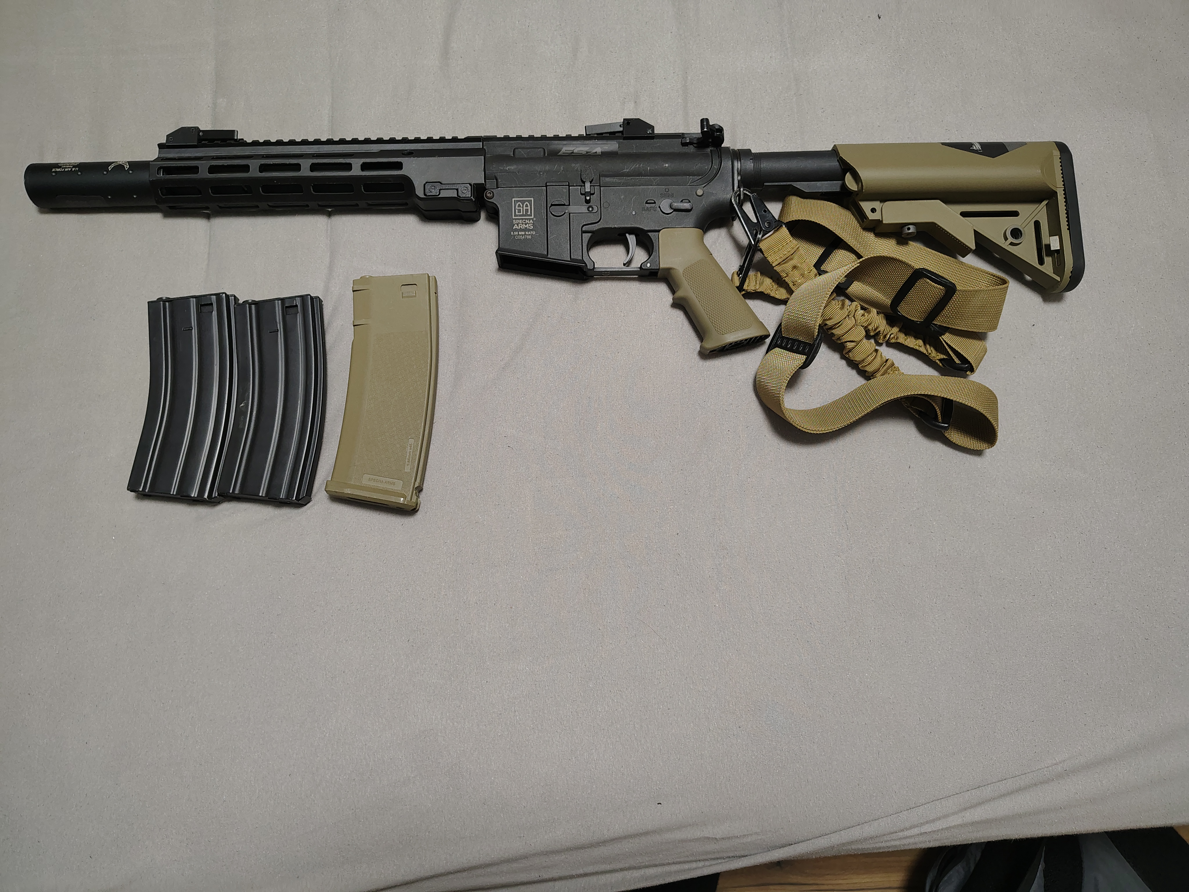 Specna Arms co4 i mnóstwo akcesoriów