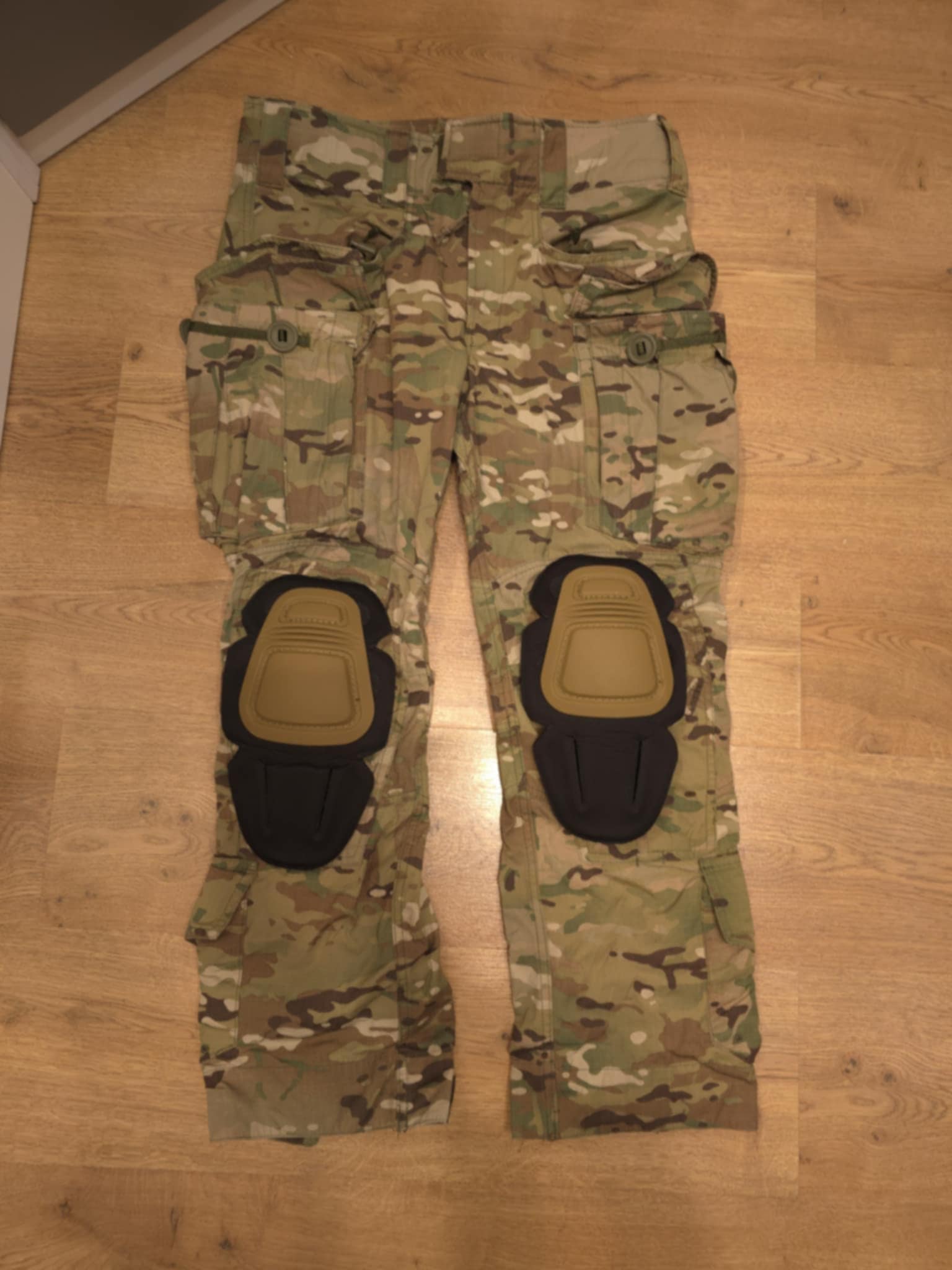Długie Combat Pantsy Multicam