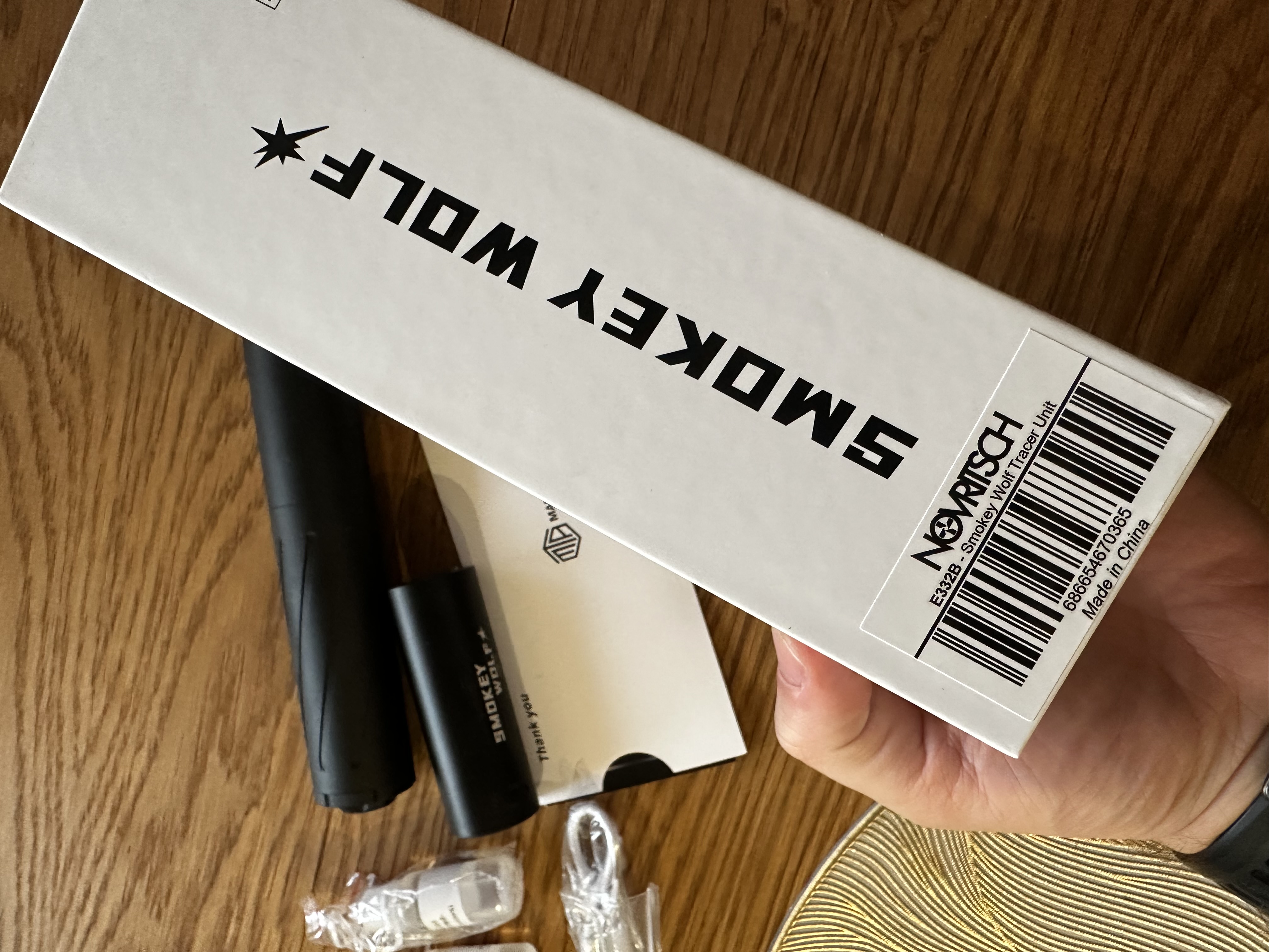 Novritsch Smokey Wolf Tracer Unit tłumik dym światło Asg GBb