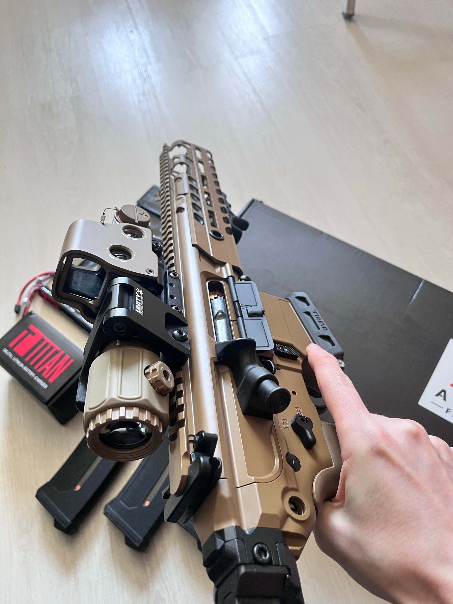 (TUNING/GWARANCJA) E&C MCX Virtus AEG Perun V2 MAXX