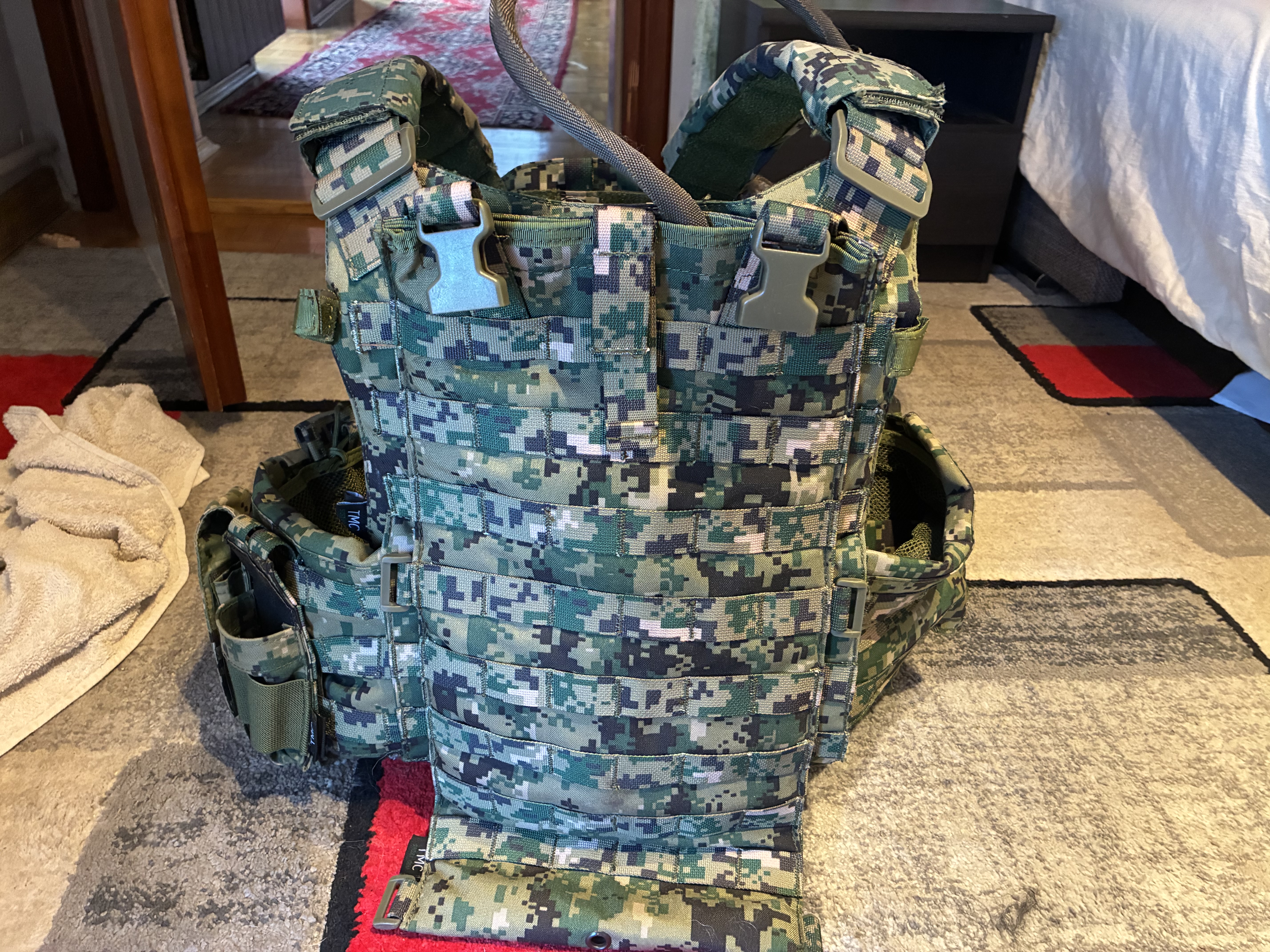 Kamizelka plate carrier TMC AOR2 cordura