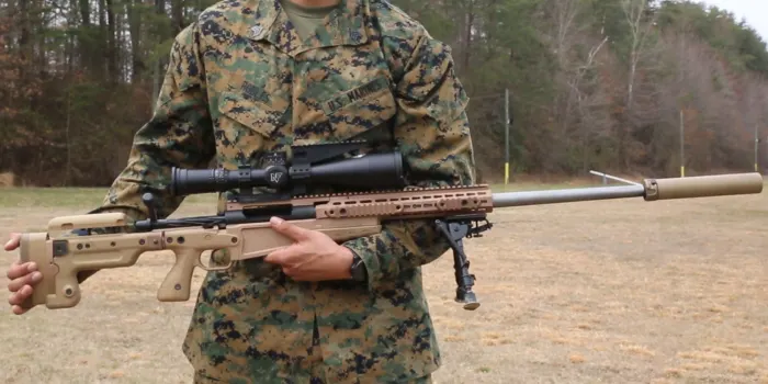 A new replica of the USMC sniper rifle