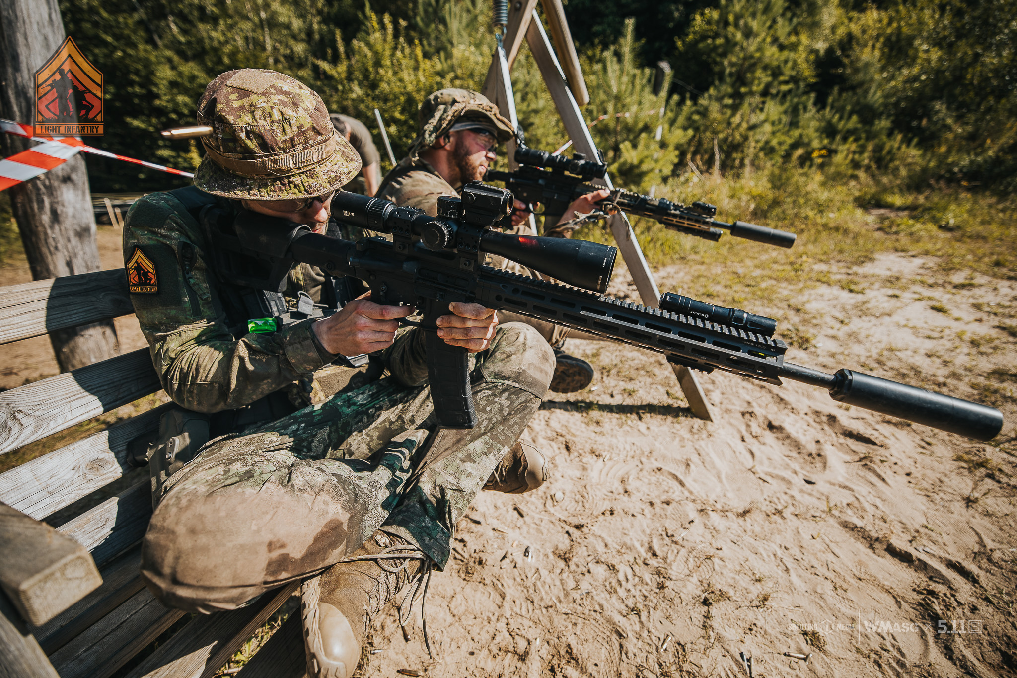 Fotorelacja z zawodów taktyczno-strzeleckich Lekka Piechota, kat. Lekka i MILSIM (18-20.07.2025)