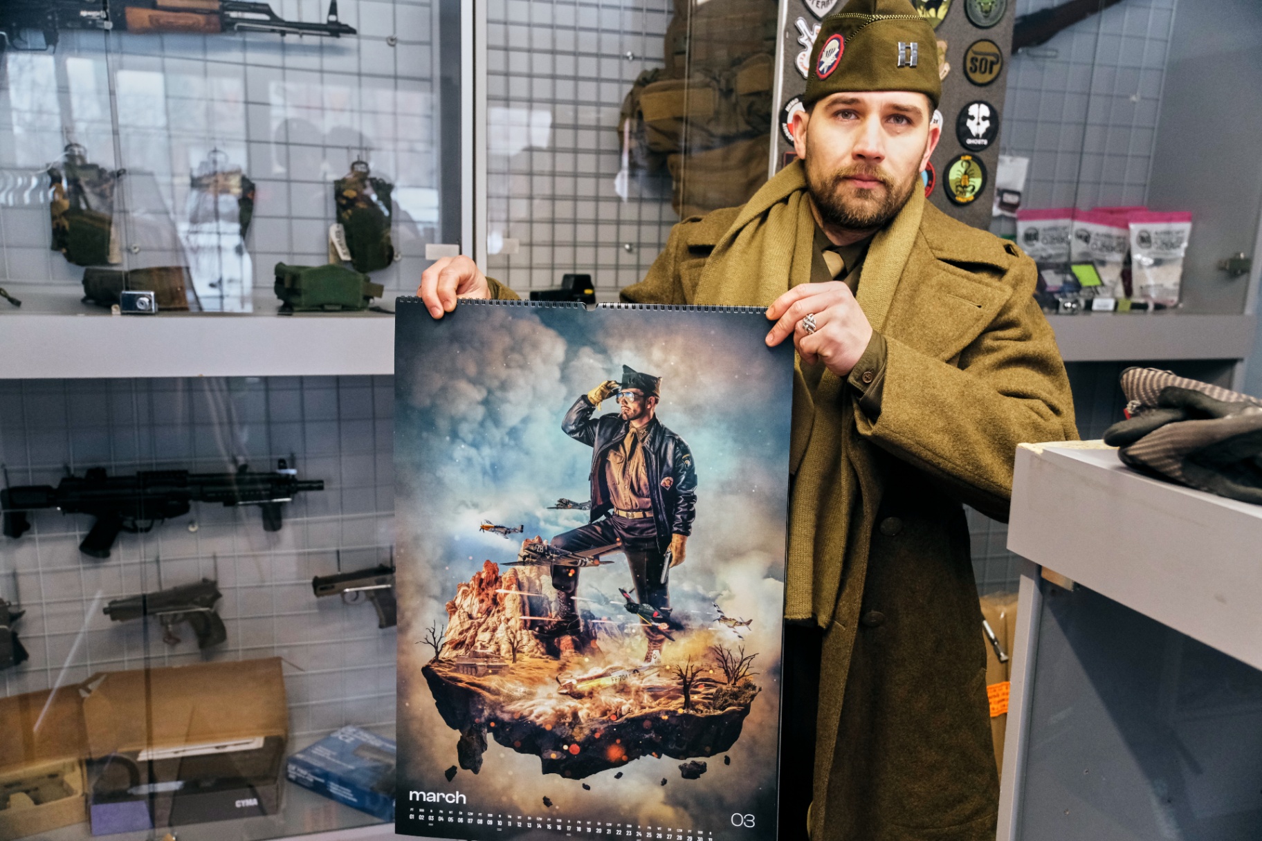 Premiera charytatywnego kalendarza "Żołnierze Pasji"