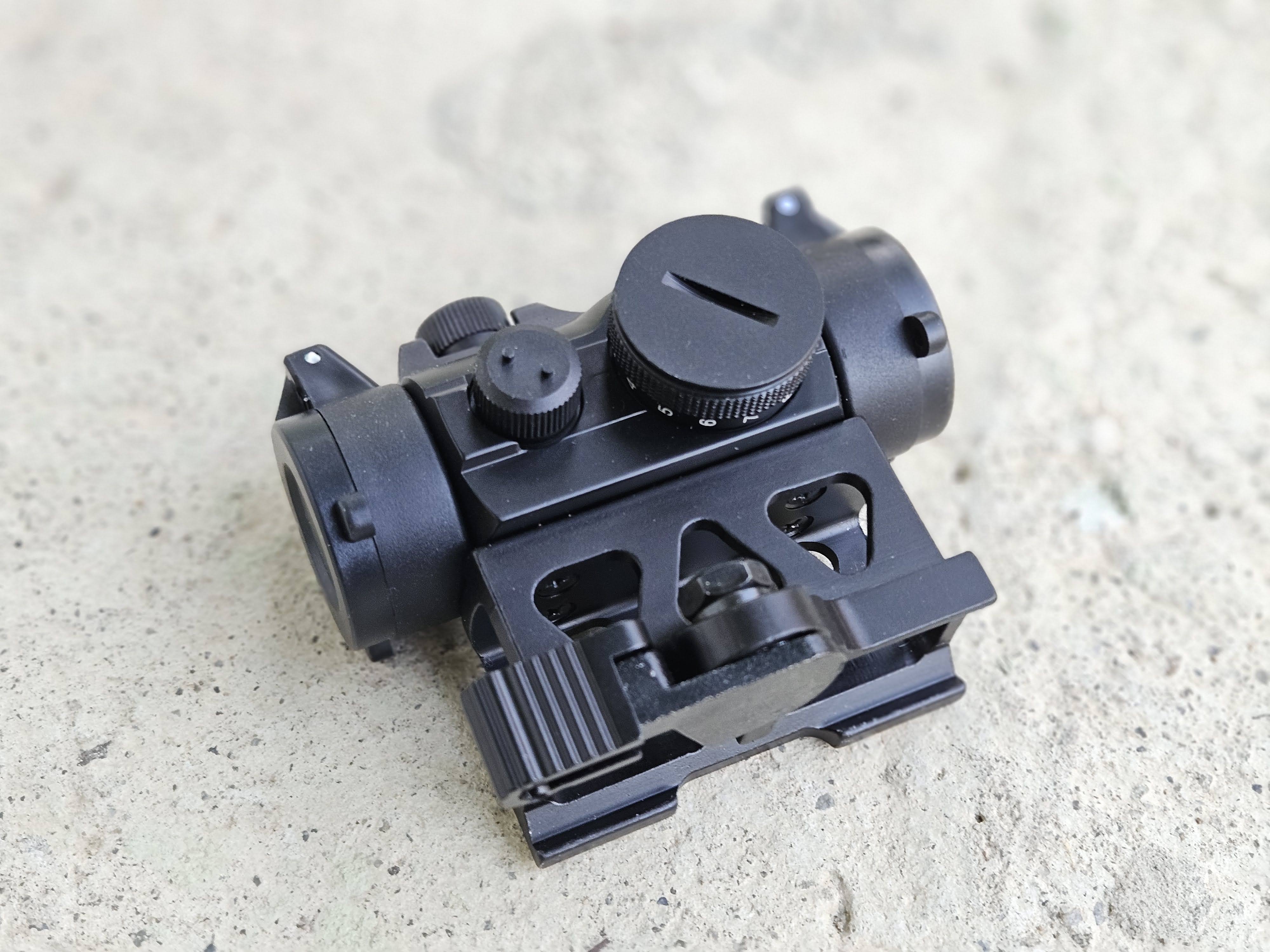 Kolimator AIM-O Aimpoint micro T1 replika, różne montaże wysoki, niski, QD